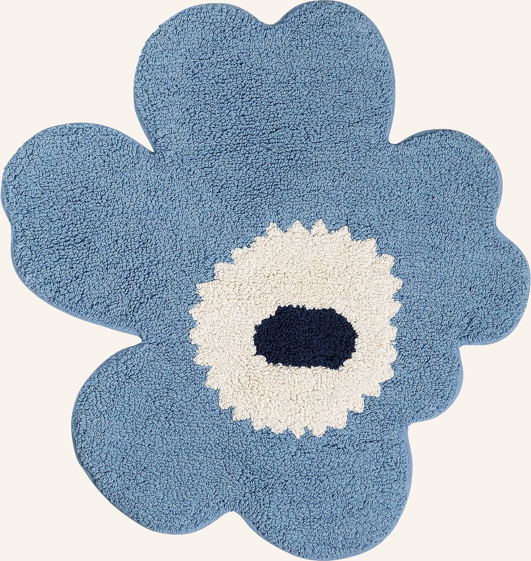 Marimekko Badematte Unikko blau