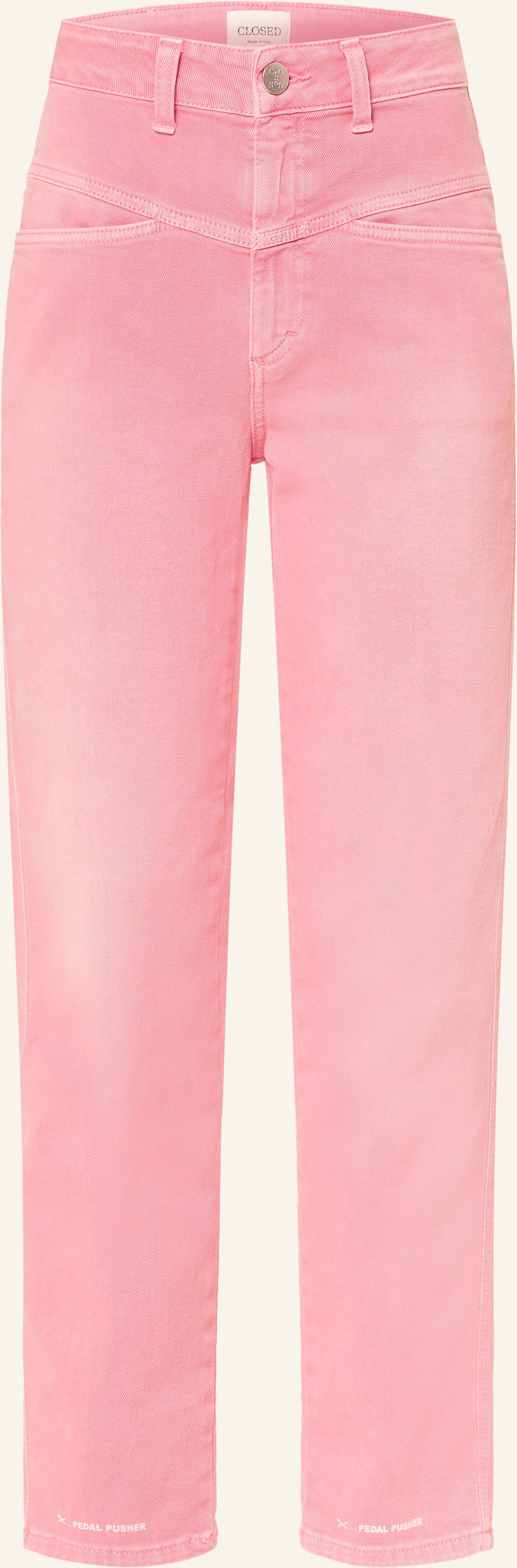Closed Straight Jeans Pedal Pusher pink