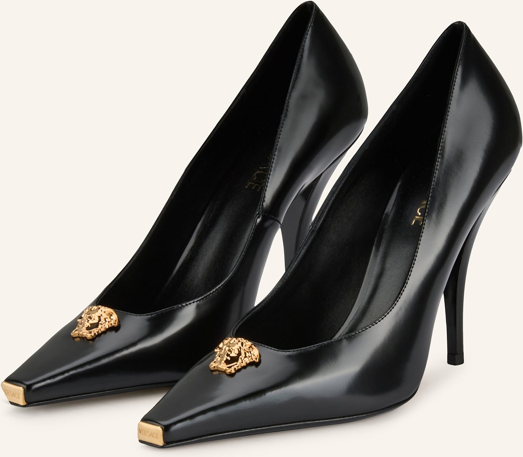 Thumbnail - Versace Pumps La Medusa schwarz