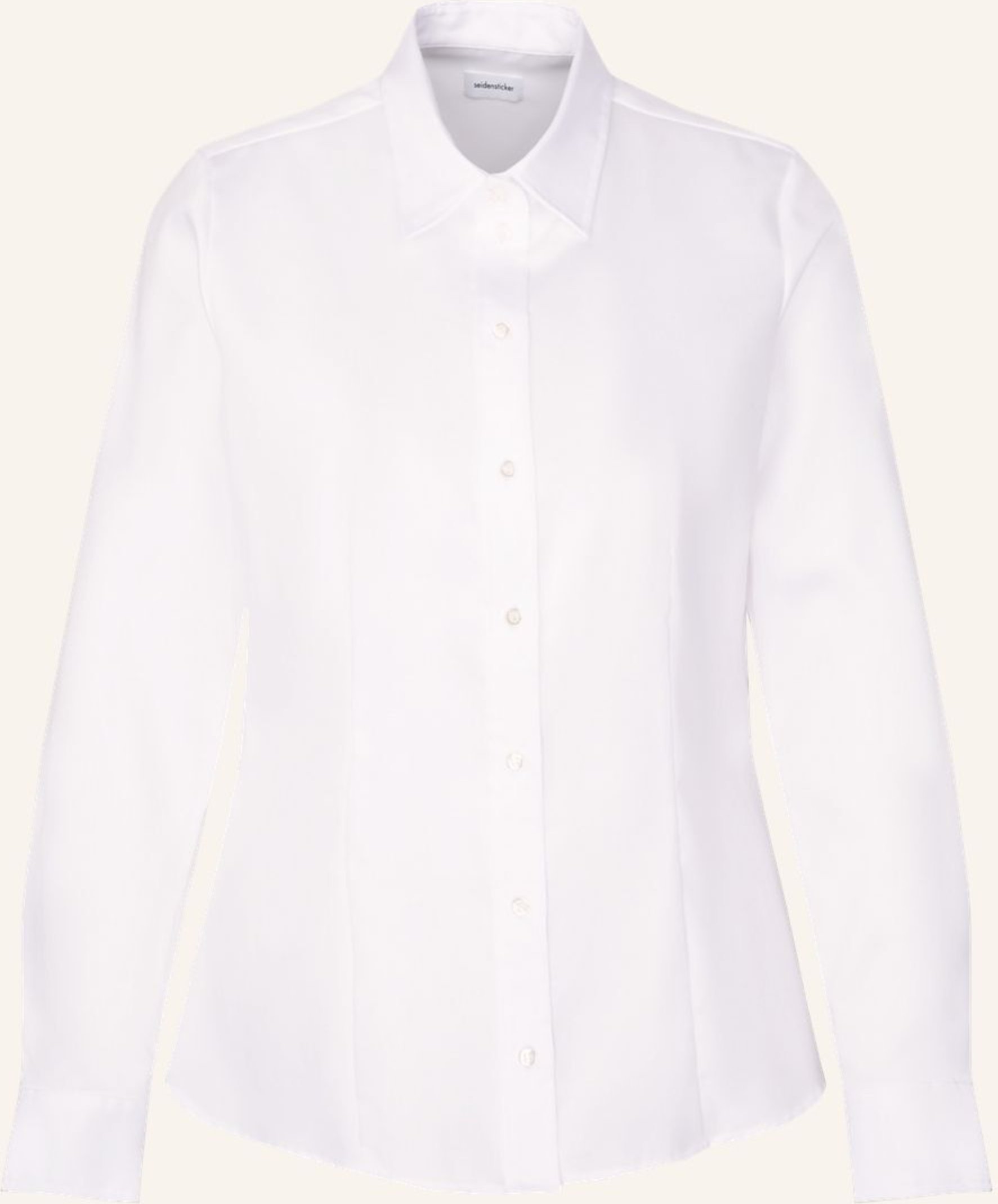 Seidensticker Klassische Bluse, Hemdbluse weiss