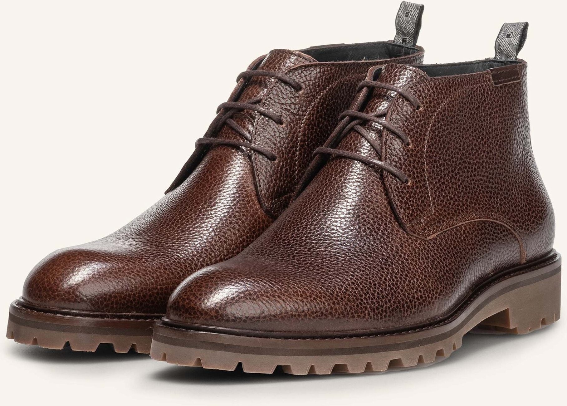 Floris Van Bommel Schnürboots Sturdi 01 braun