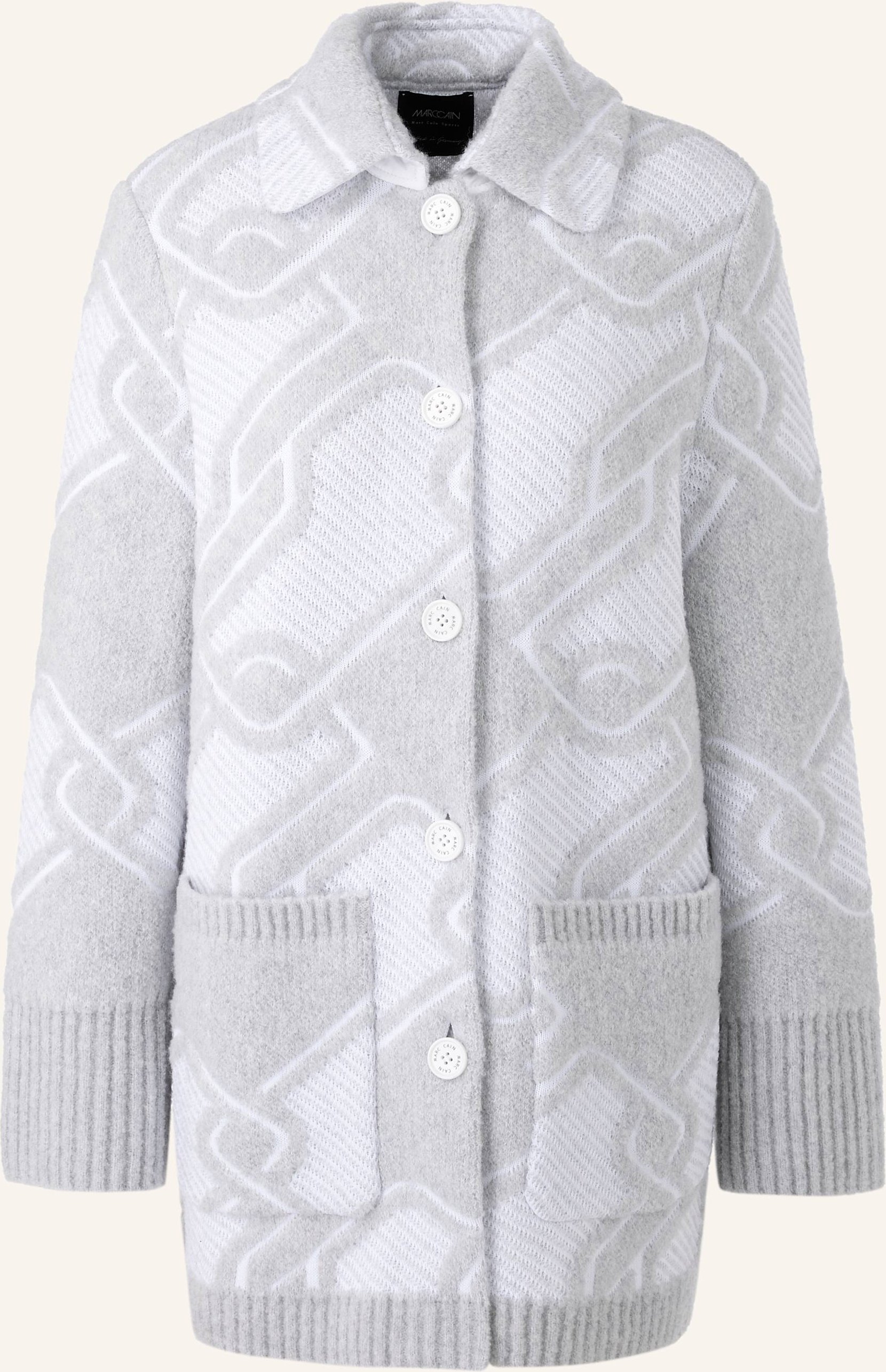 Marc Cain Mantel grau