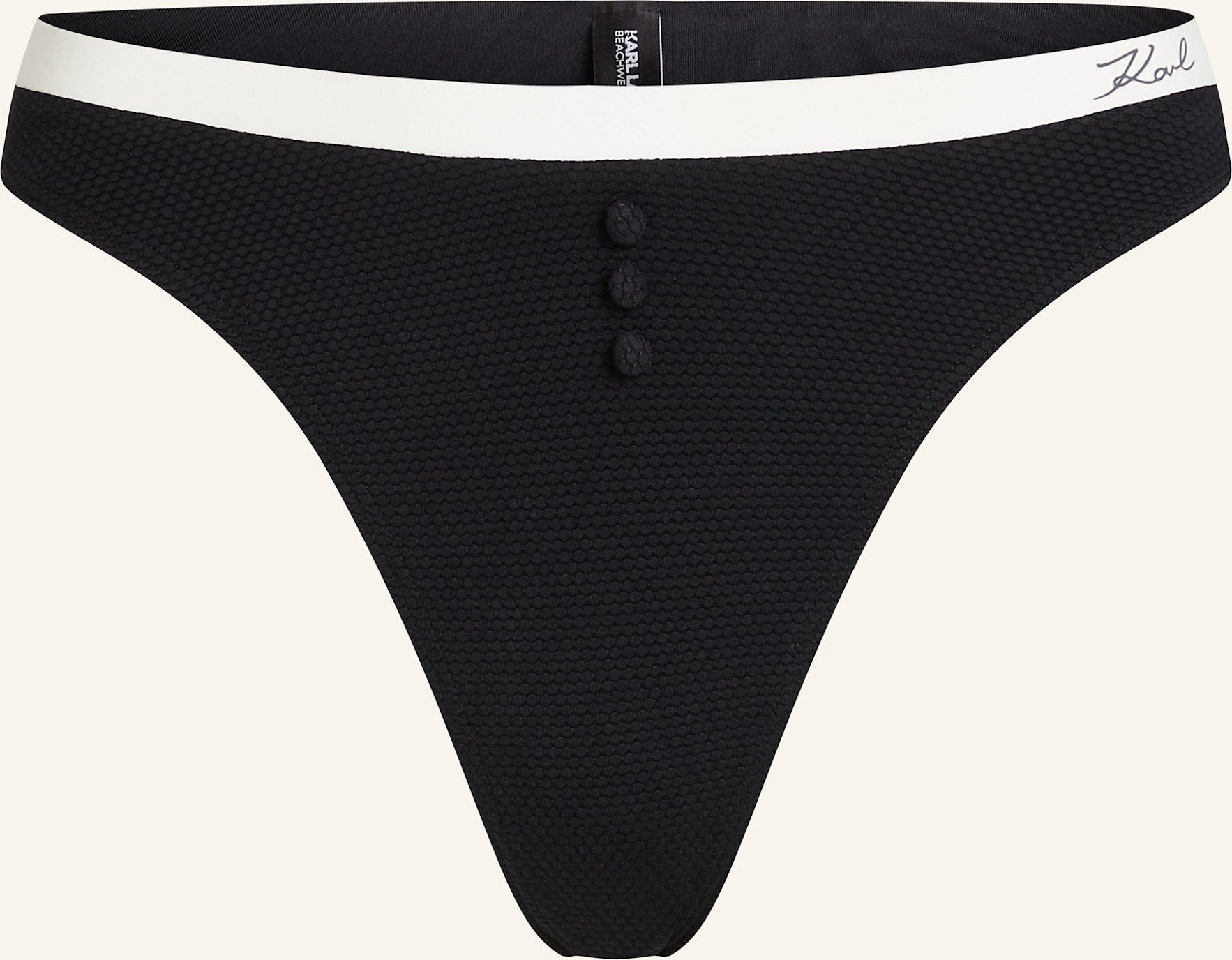 Karl Lagerfeld Bikini-Hose weiss