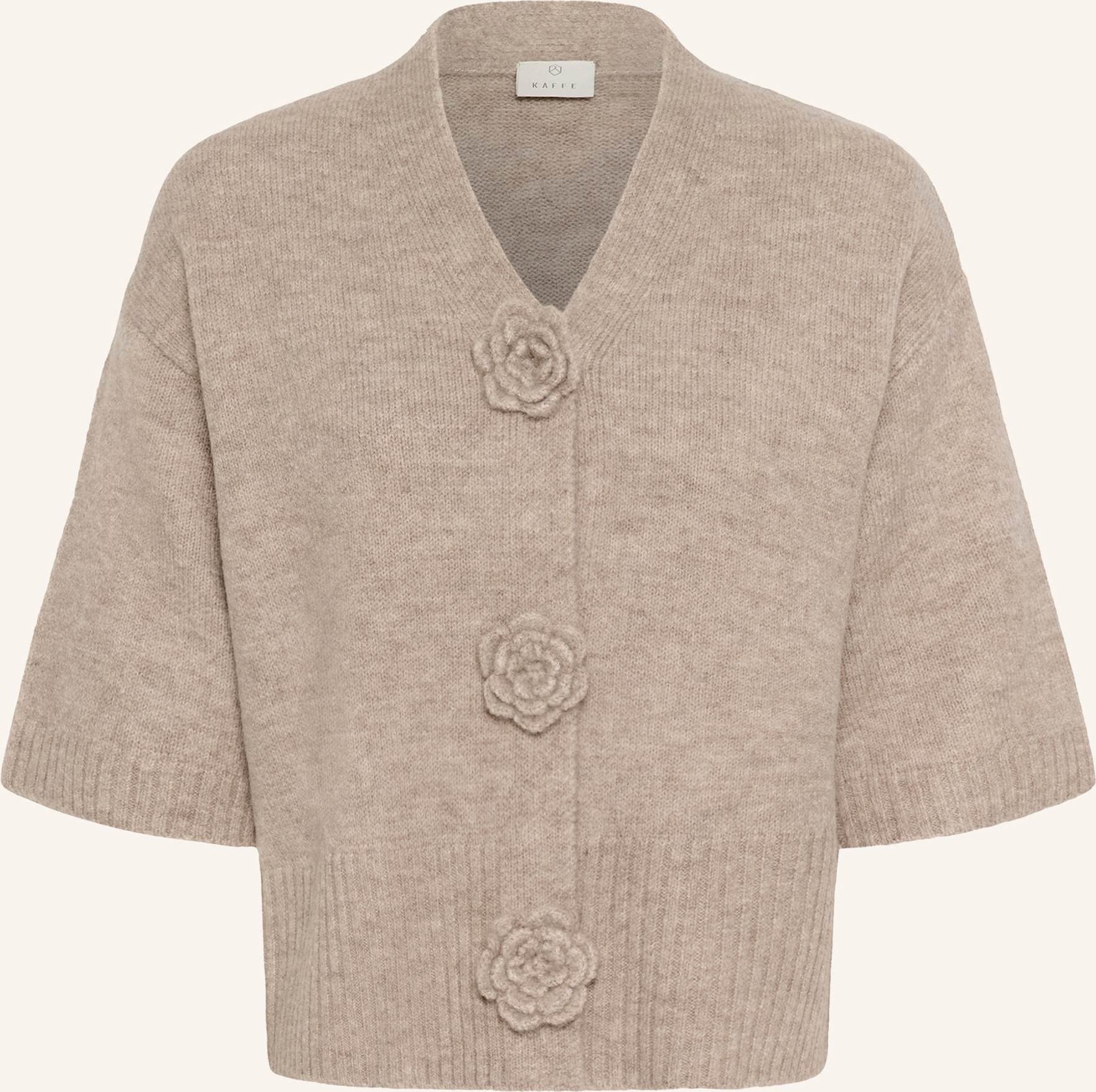 Kaffe Cardigan Karosie weiss