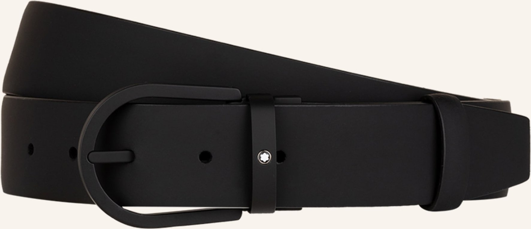 Montblanc Ledergürtel schwarz