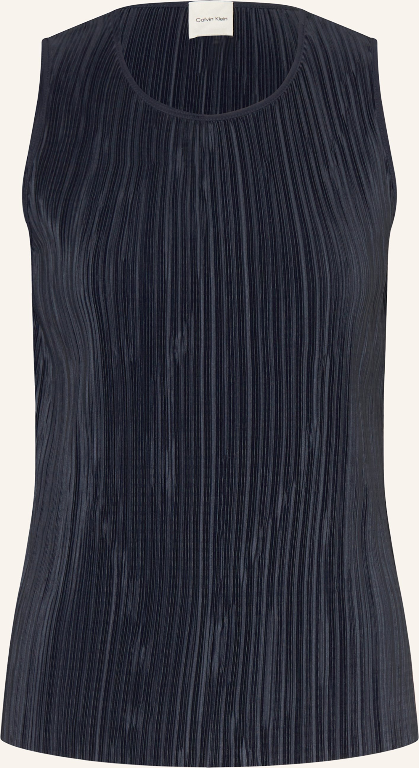 Thumbnail - Calvin Klein Plisseetop blau
