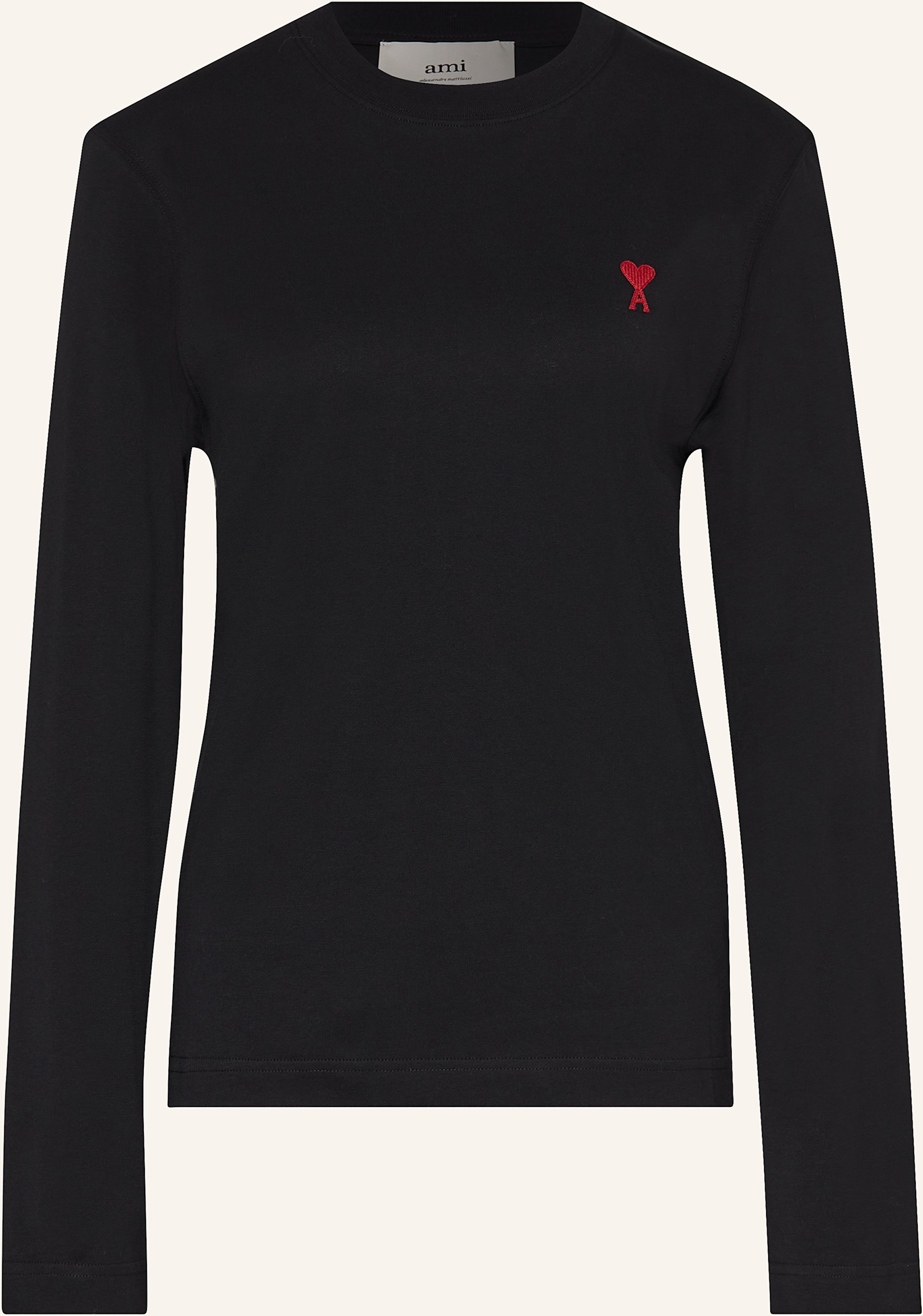 Ami Paris Longsleeve schwarz