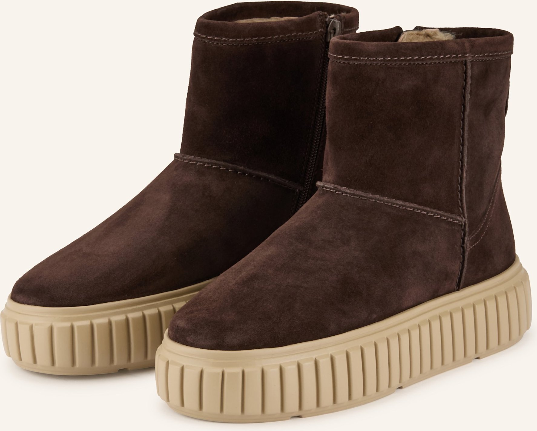 Kennel & Schmenger Plateau-Boots Zap braun