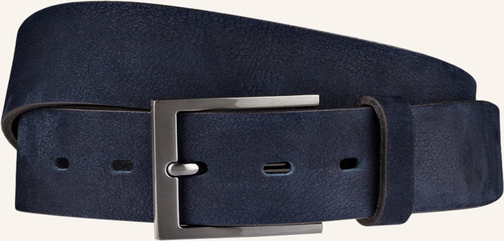 Strokesman's Ledergürtel blau