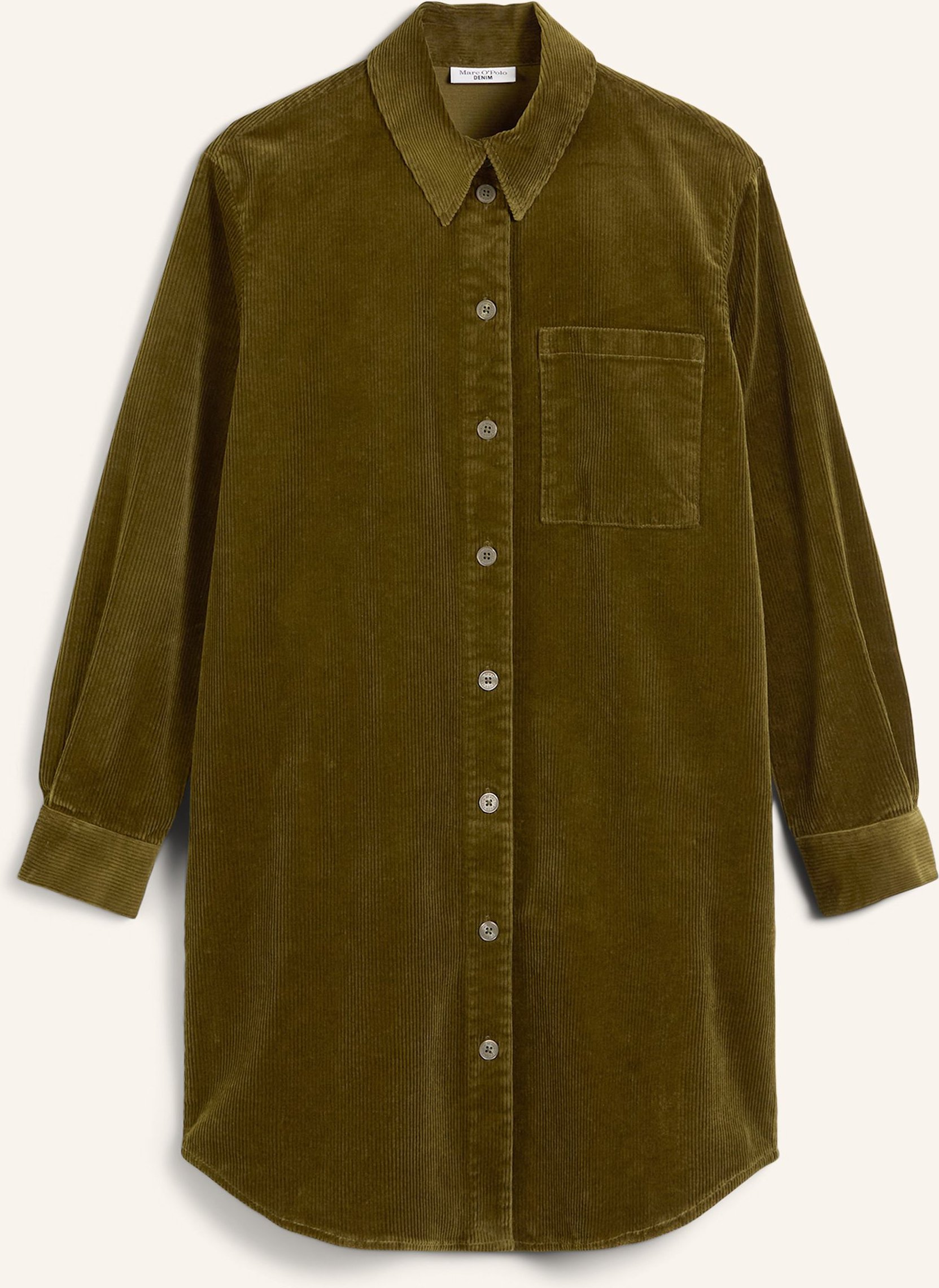 Marc O'polo Denim Cordkleid braun