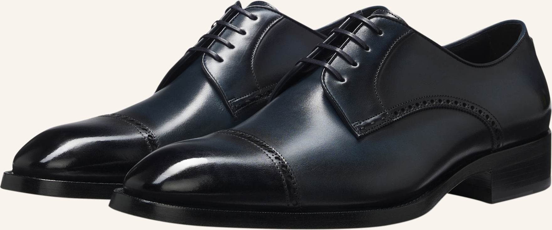 Boss Business-Schnürschuh Rill_Derb_Bubrct blau