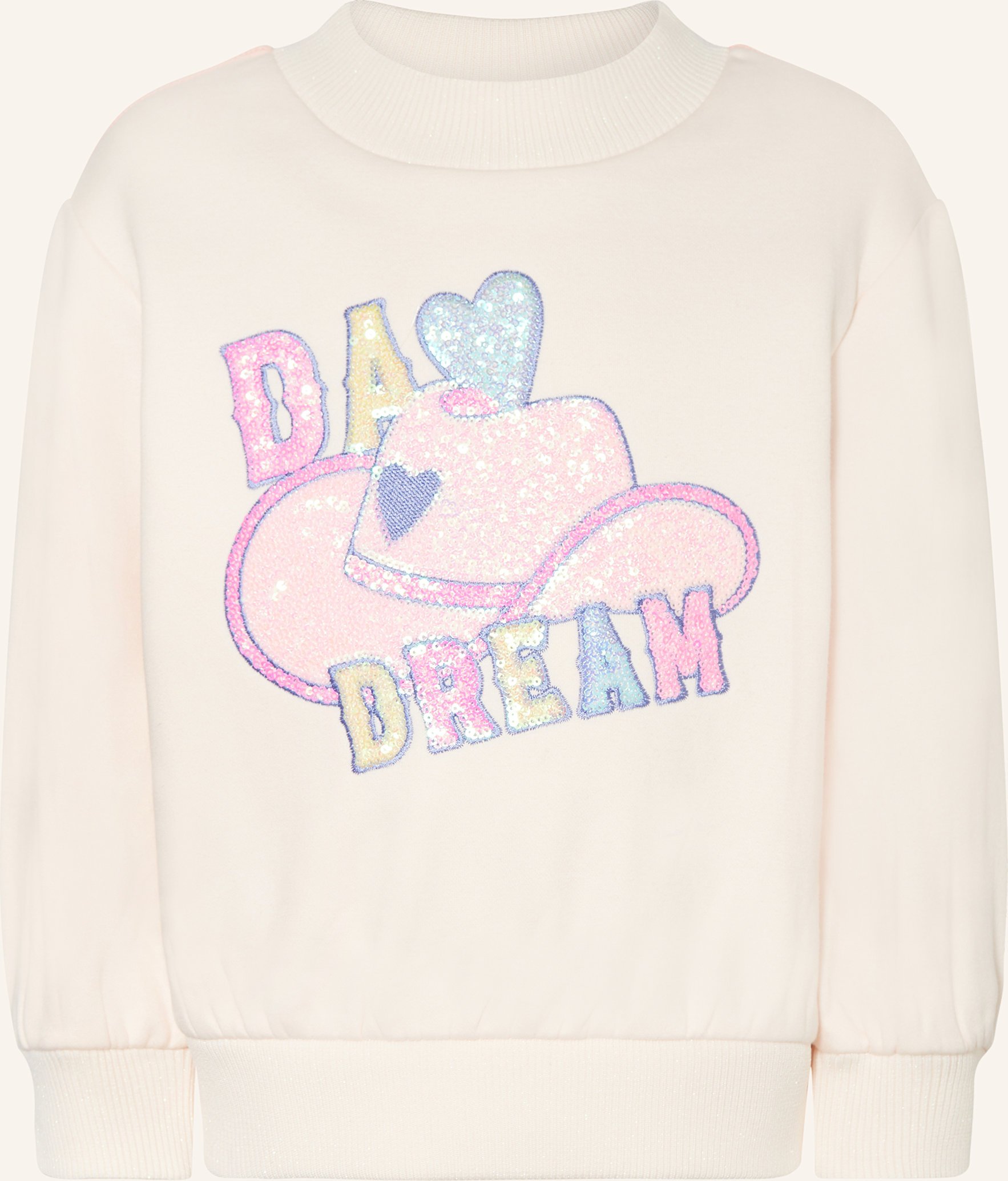 Billieblush Sweatshirt Mit Pailletten Und Glitzergarn rosa