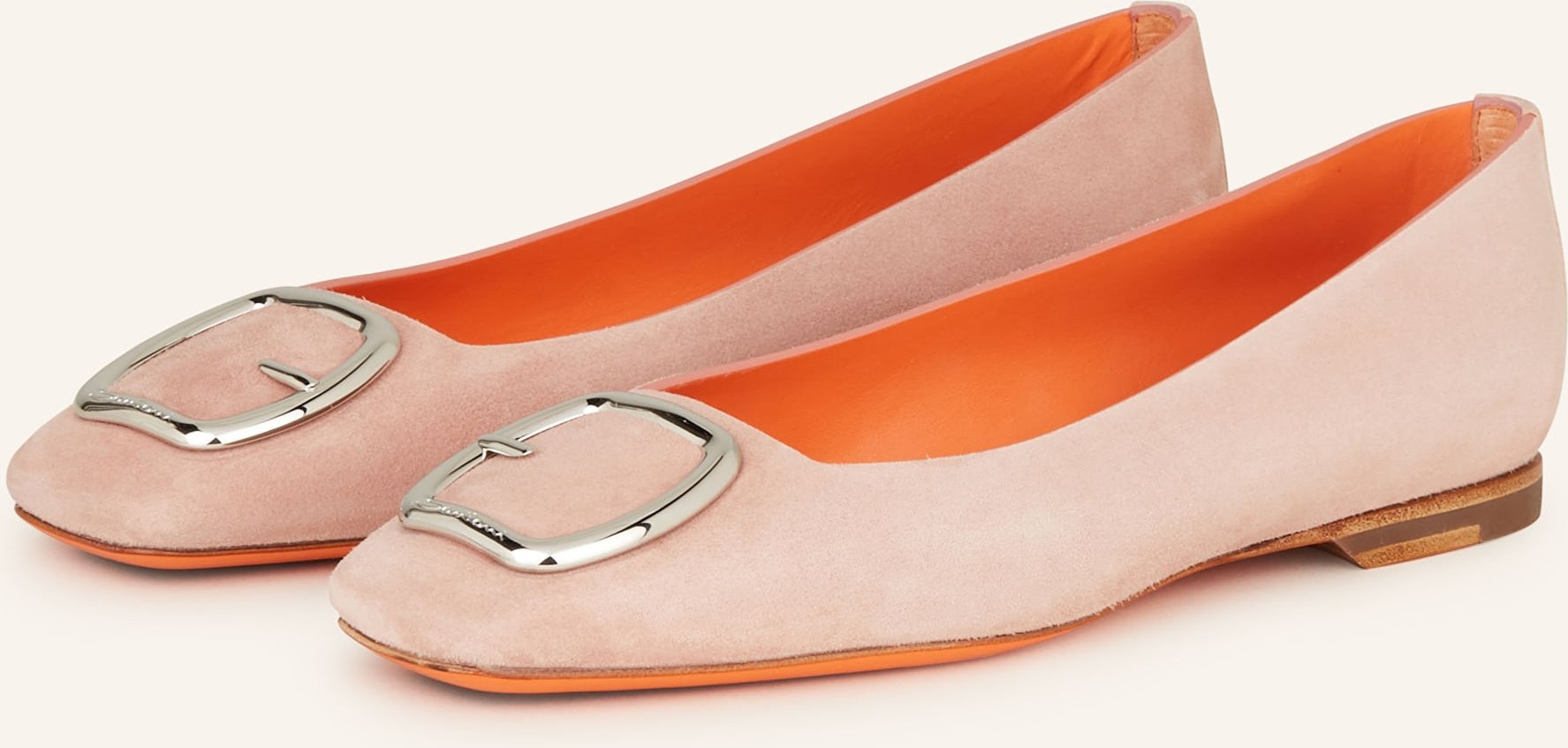 Santoni Ballerinas Hassiebal rosa