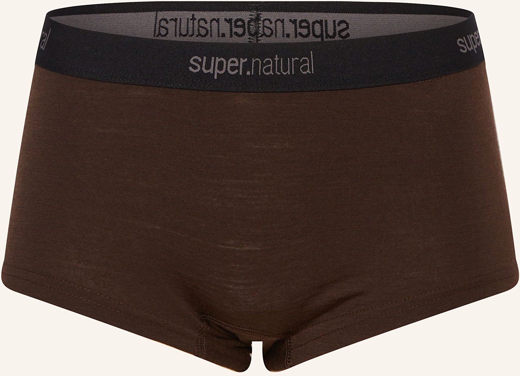 Super.Natural Funktionswäsche-Panty tundra175 Boyfriend Mit Merinowolle braun