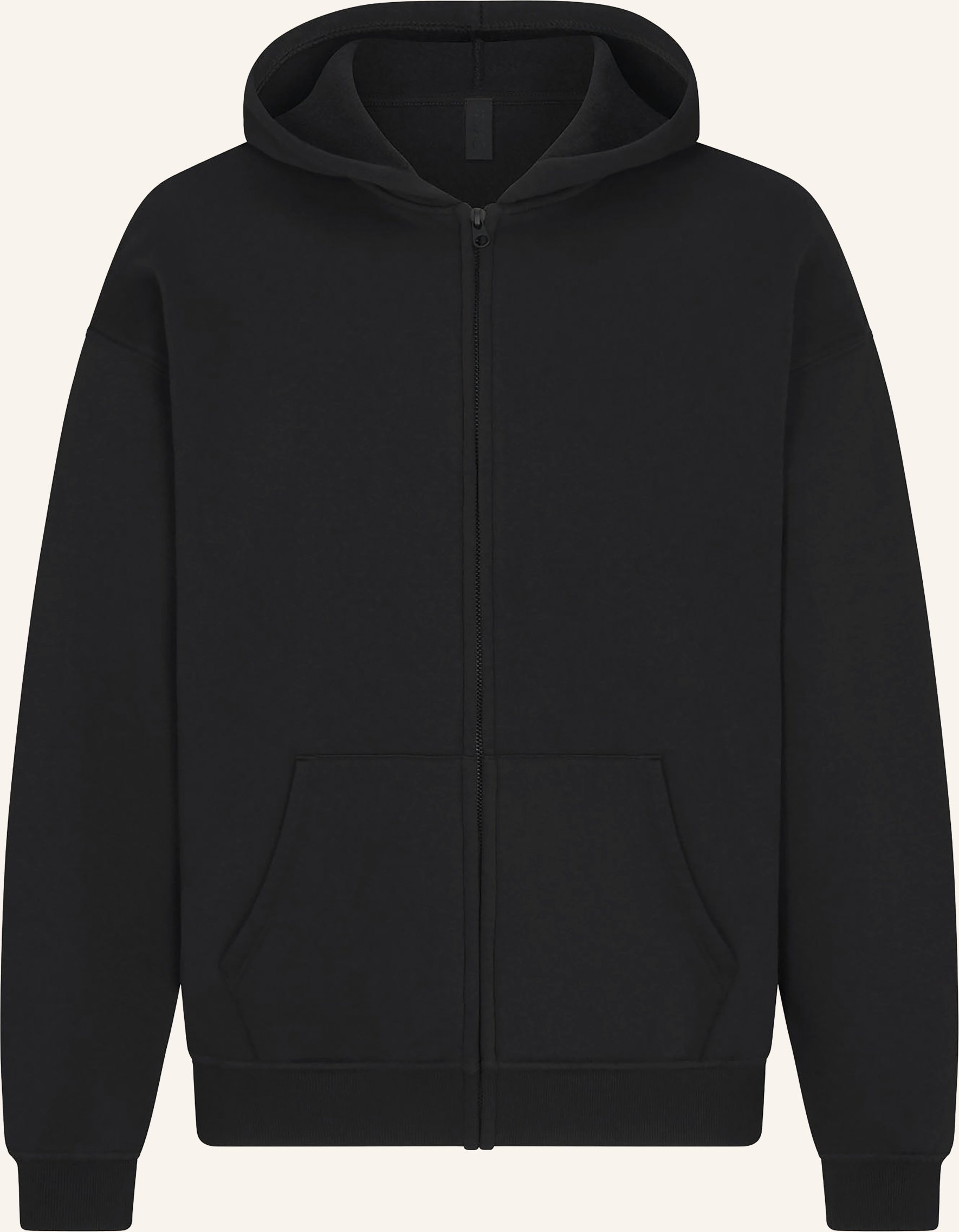 Skims Lounge-Sweatjacke Fleece Lounge schwarz