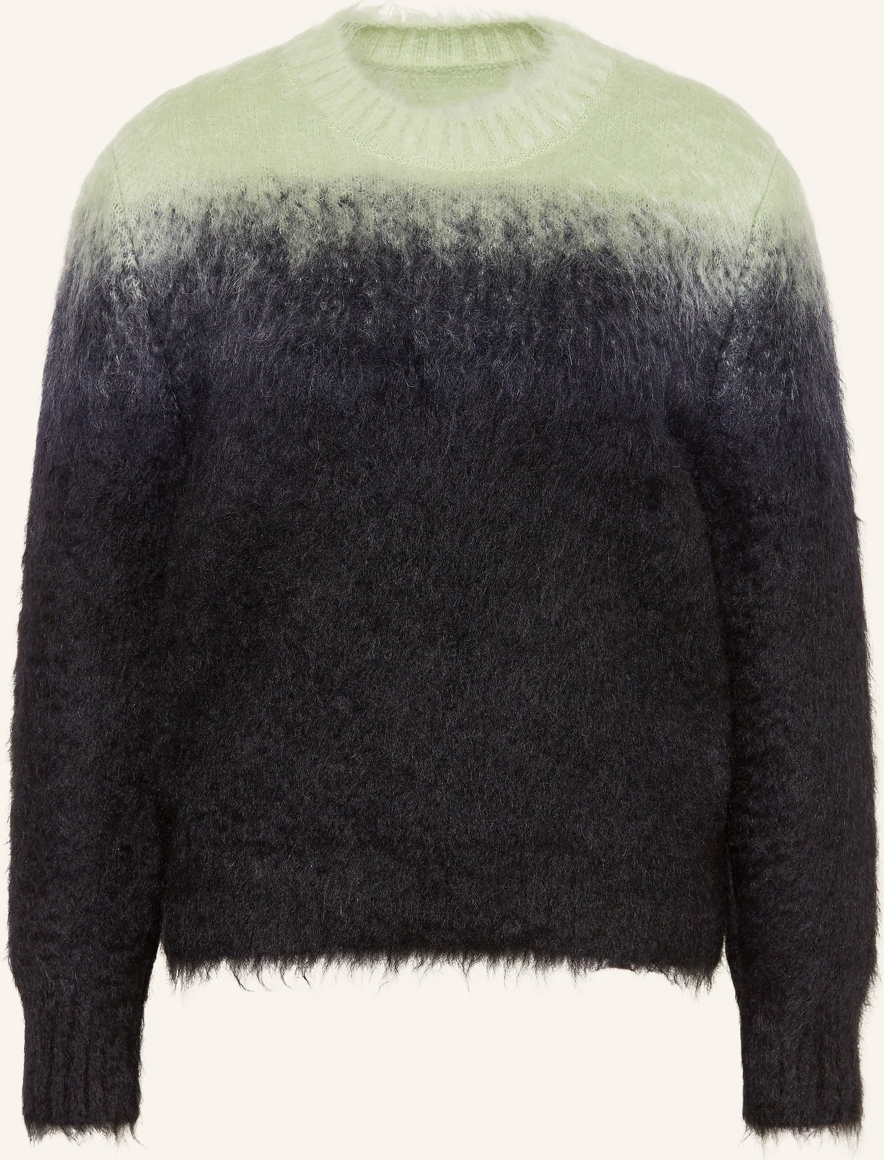 Jil Sander Pullover Mit Mohair gruen