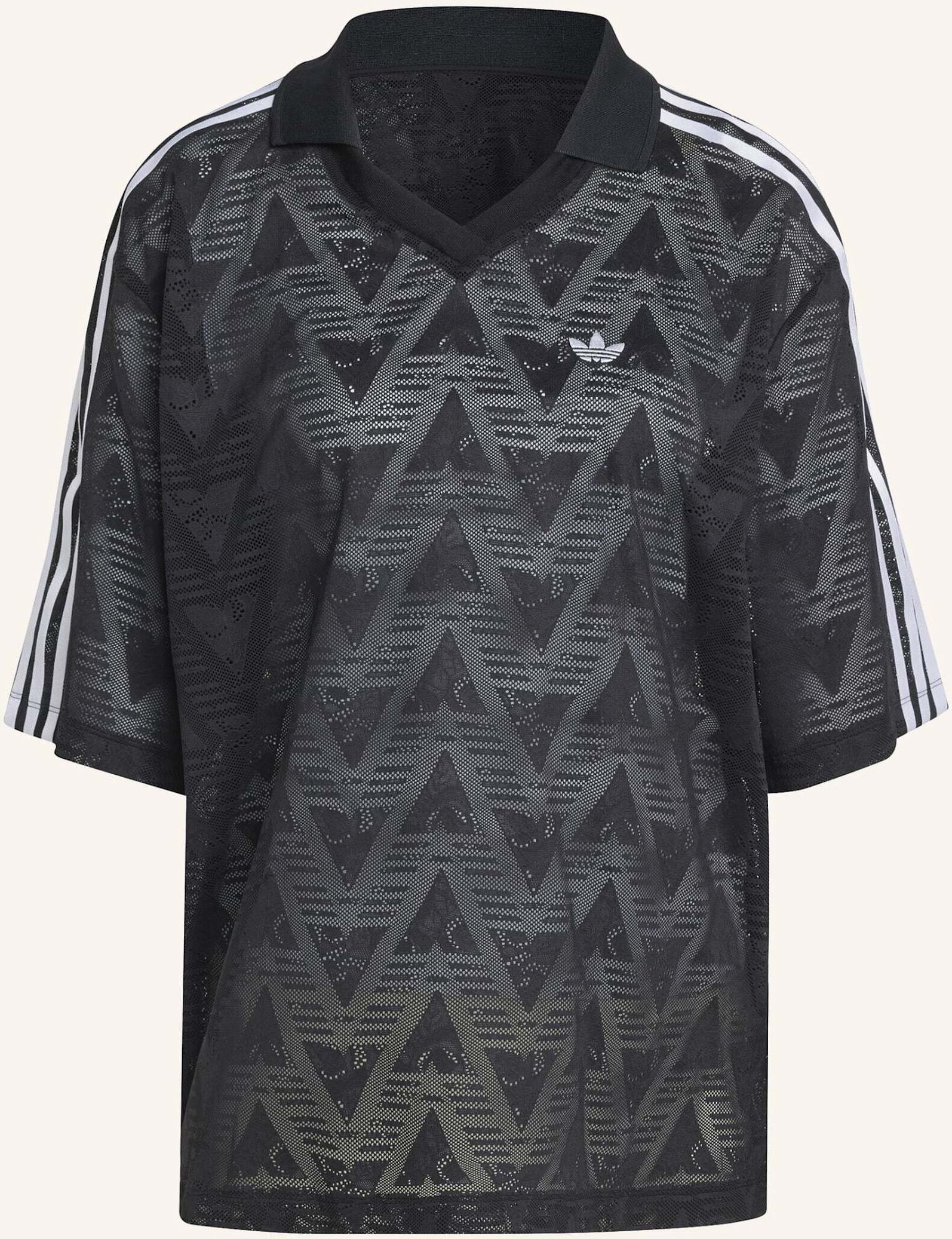 Adidas Originals Lace Fussballtrikot schwarz