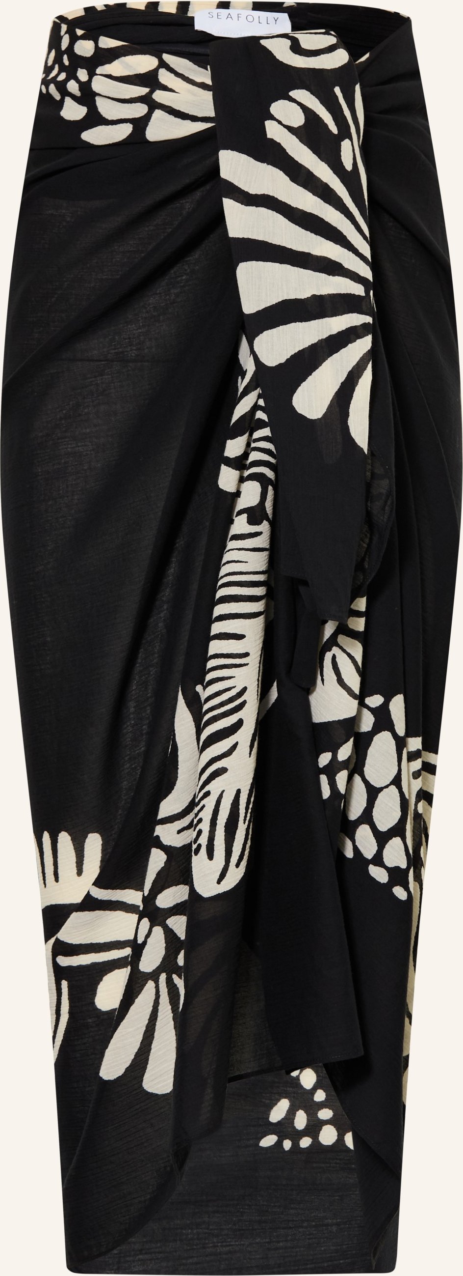 Seafolly Pareo C Shells schwarz