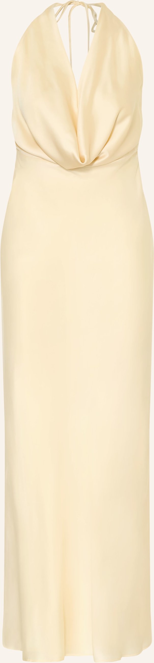 Rotate Cocktailkleid Aus Satin gelb