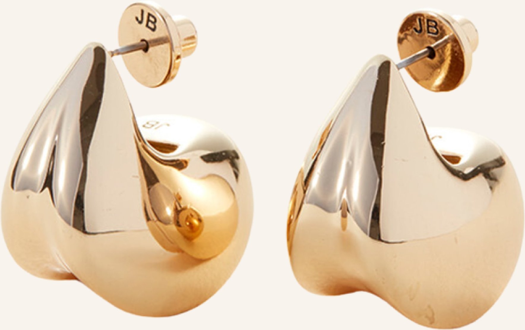 Jenny Bird Ohrhänger Nouveaux Puff Earrings By Glambou gold