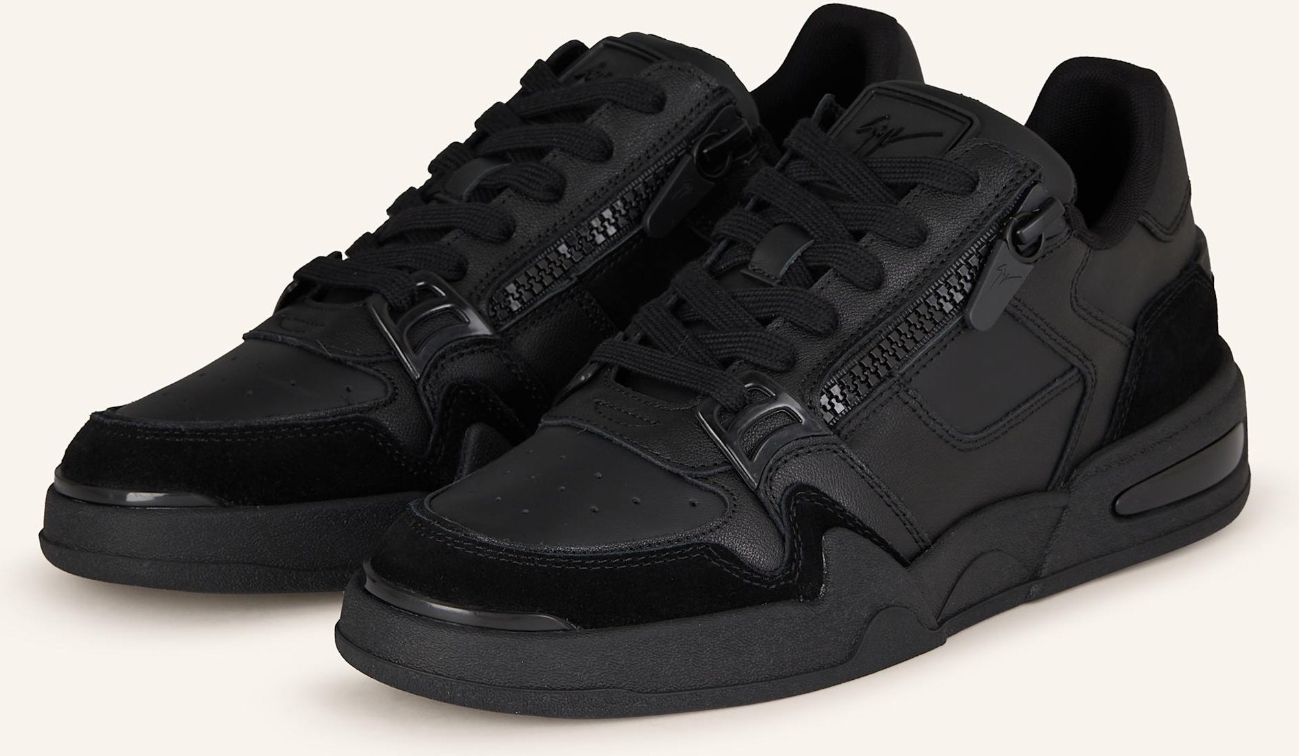 Thumbnail - Giuseppe Zanotti Design Sneaker Tomaia schwarz
