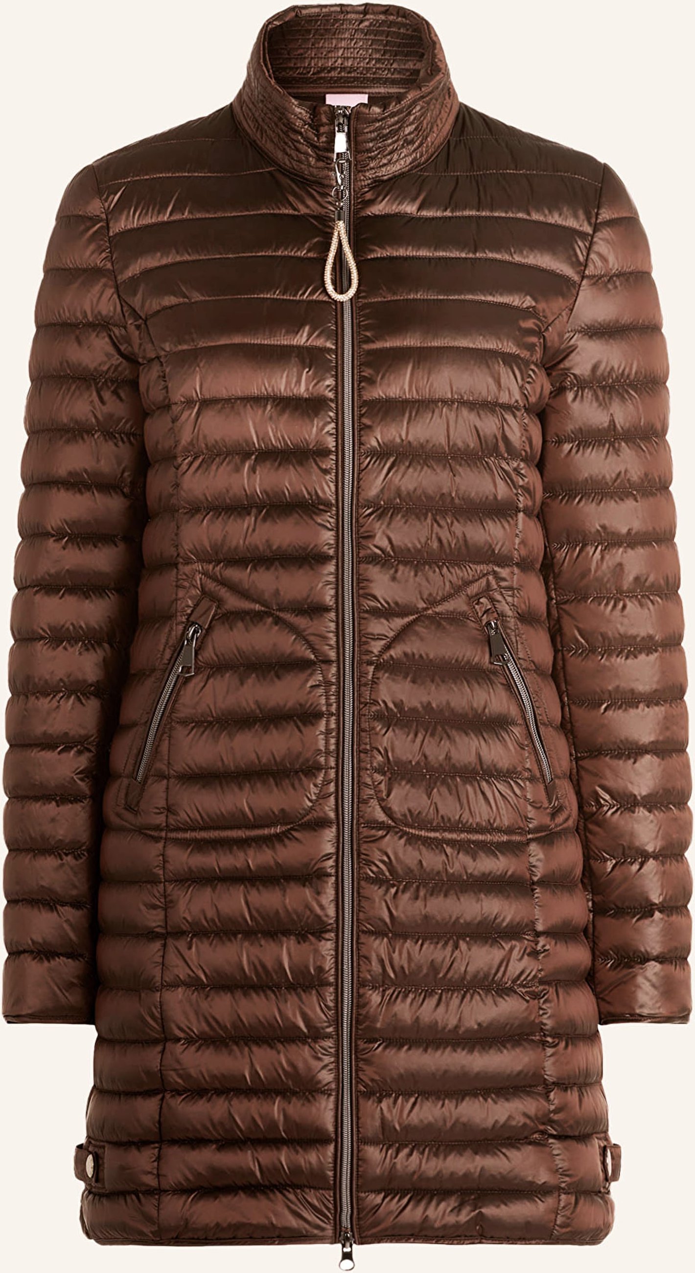 Cartoon Steppmantel braun