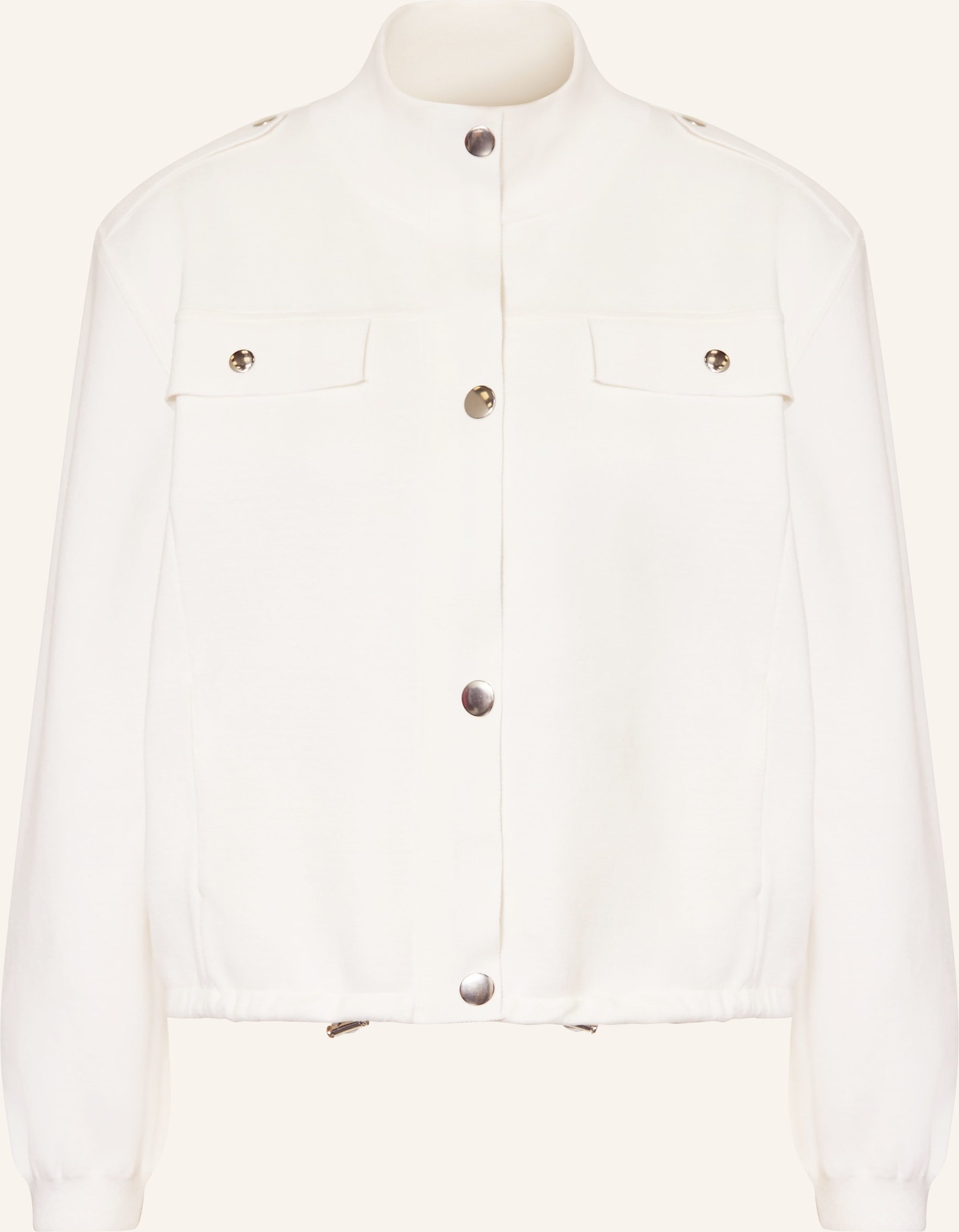 Monari Strickjacke weiss