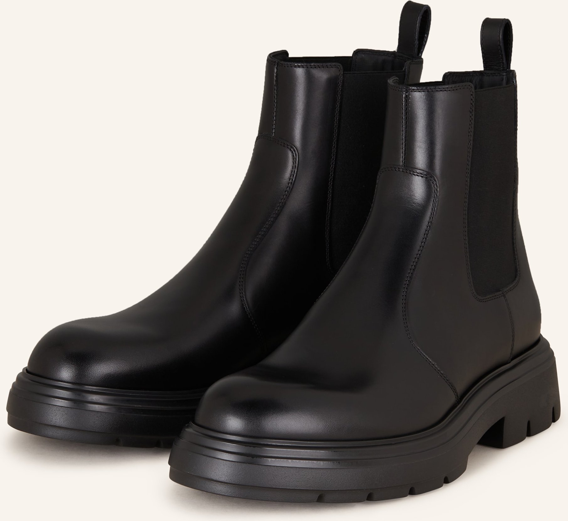 Ferragamo Chelsea-Boots Dollie schwarz