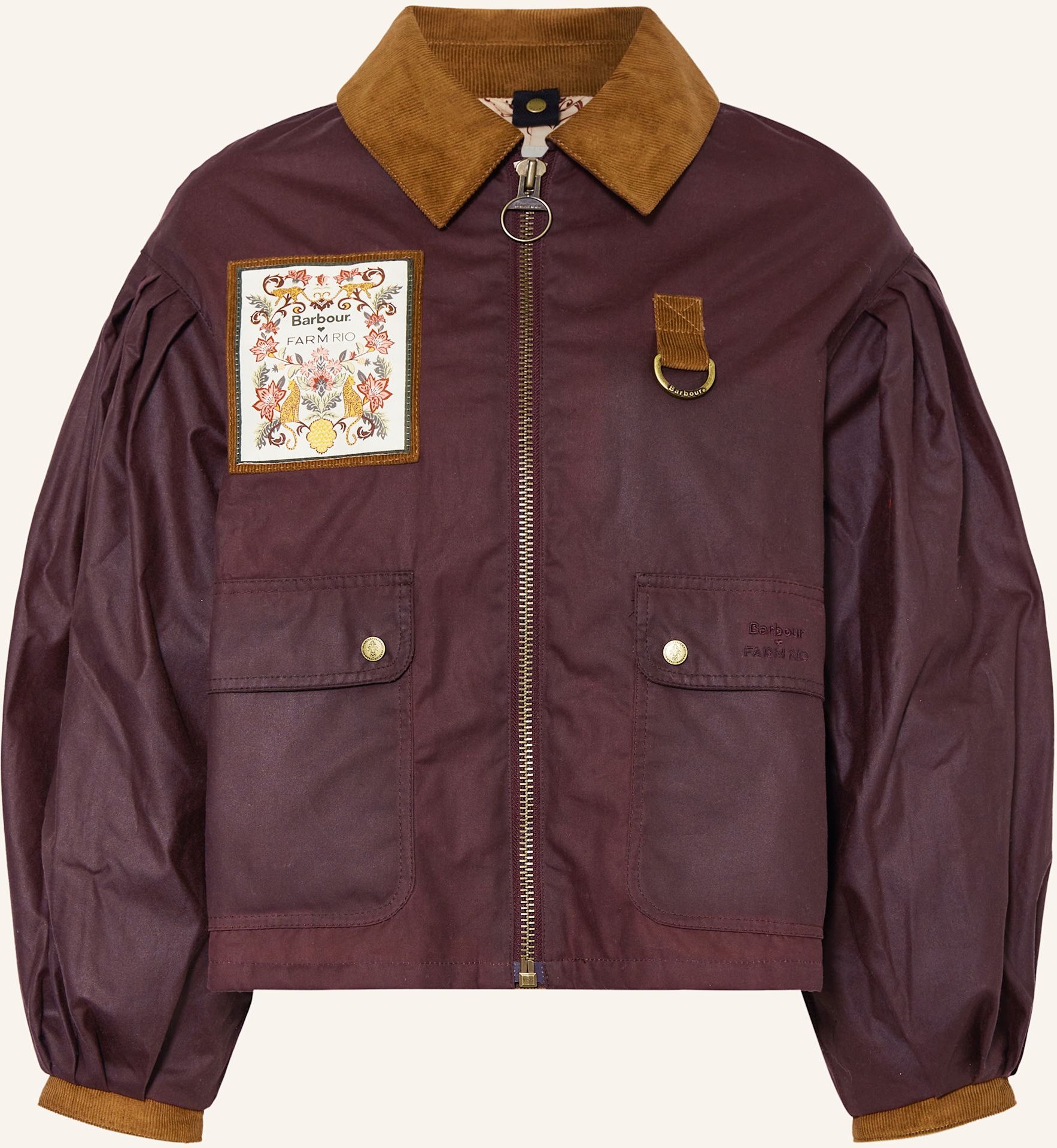 Barbour Blouson Thais rot