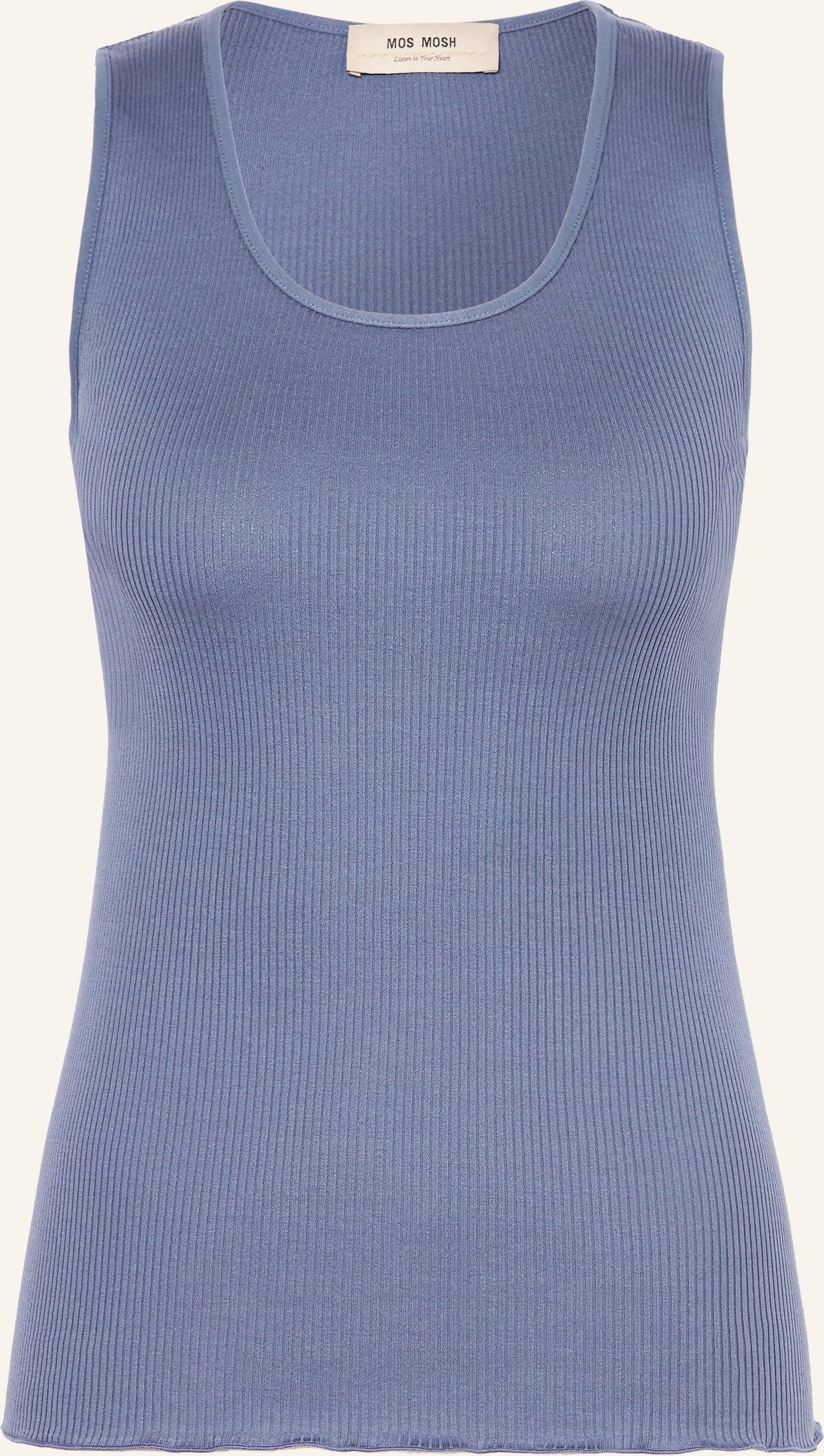 Mos Mosh Top Mmelaine Mit Seide blau