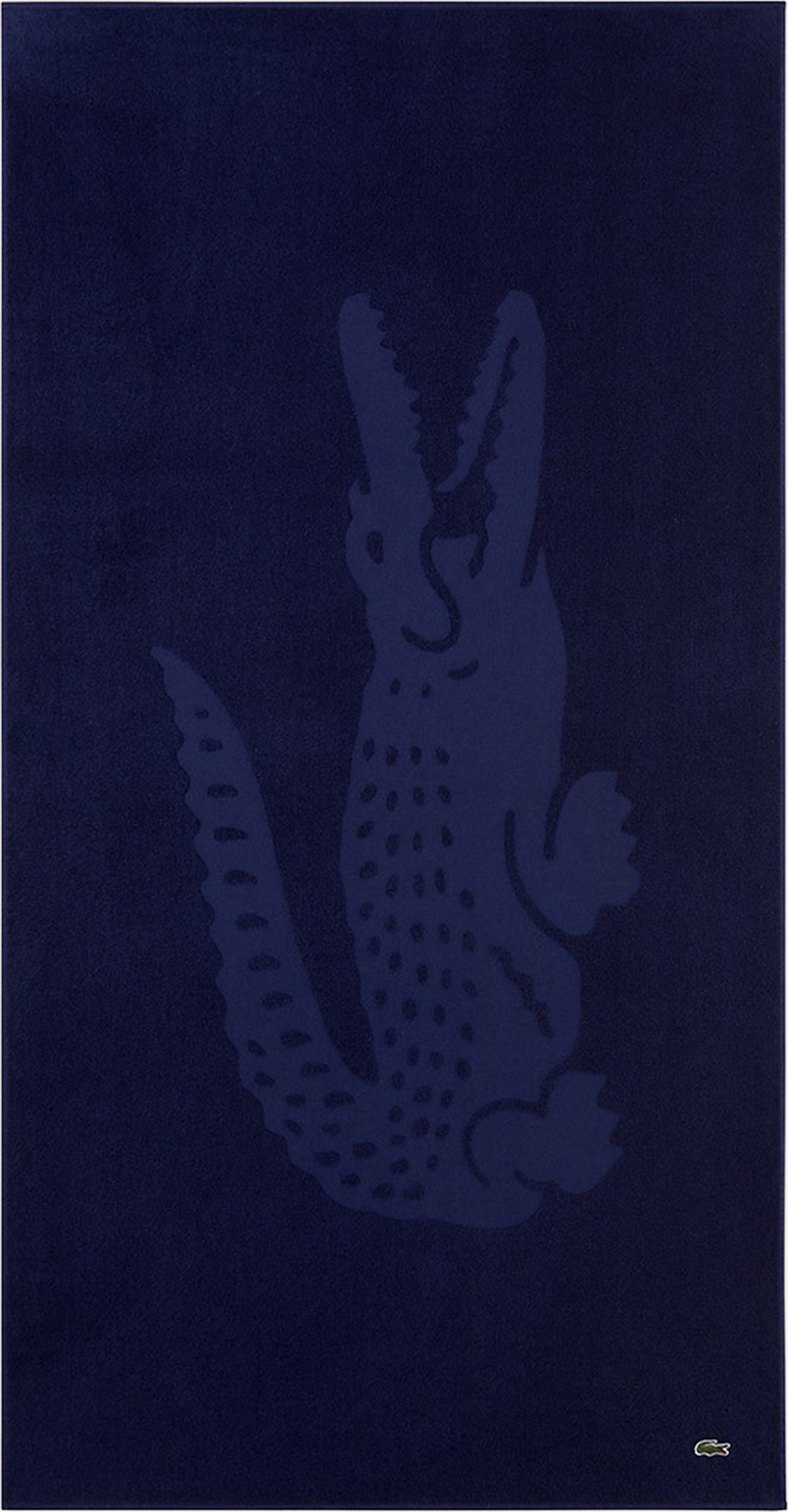 Lacoste Strandtuch Lsport blau