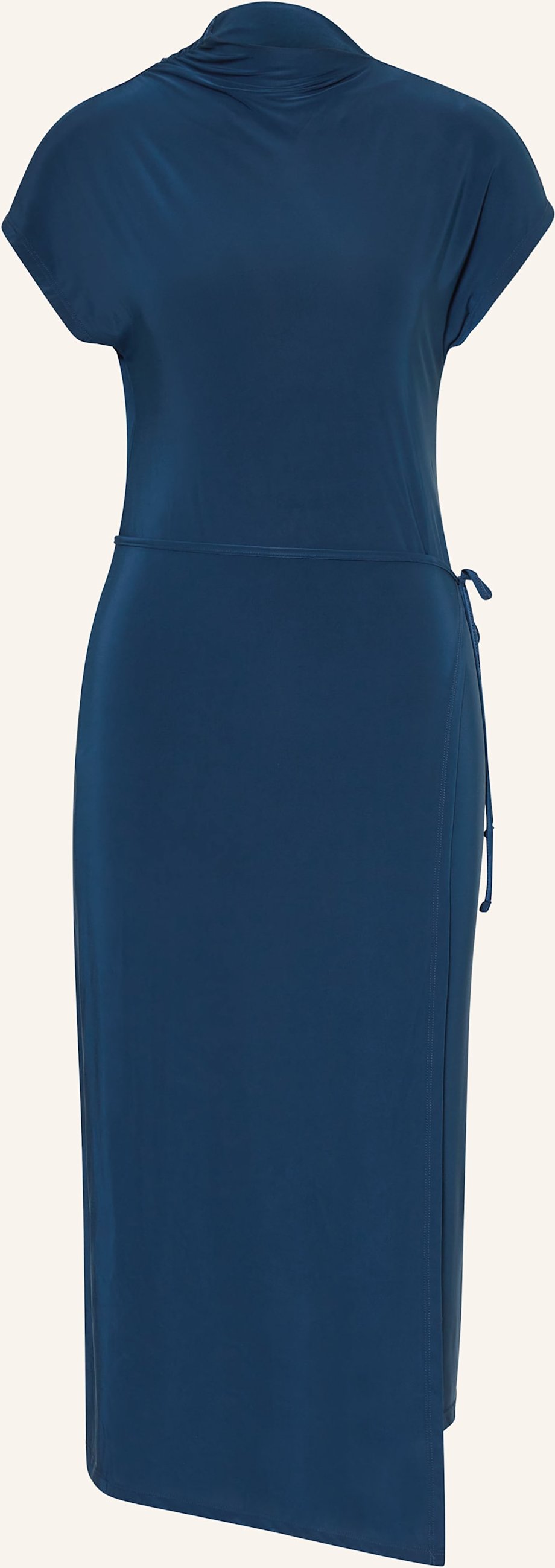 Calvin Klein Jerseykleid In Wickeloptik blau
