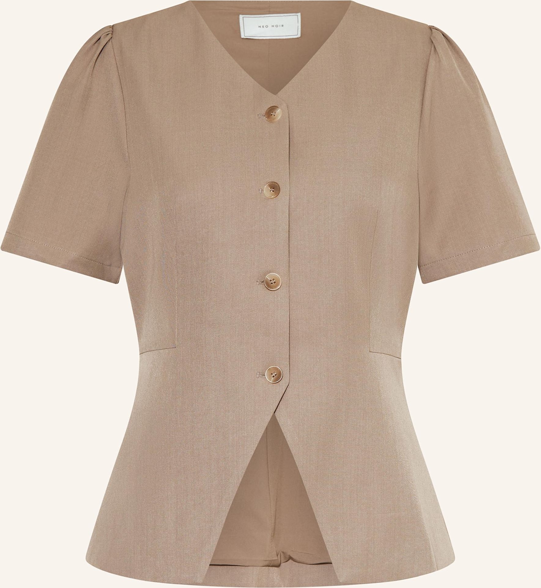 Thumbnail - Neo Noir Bluse Jules beige