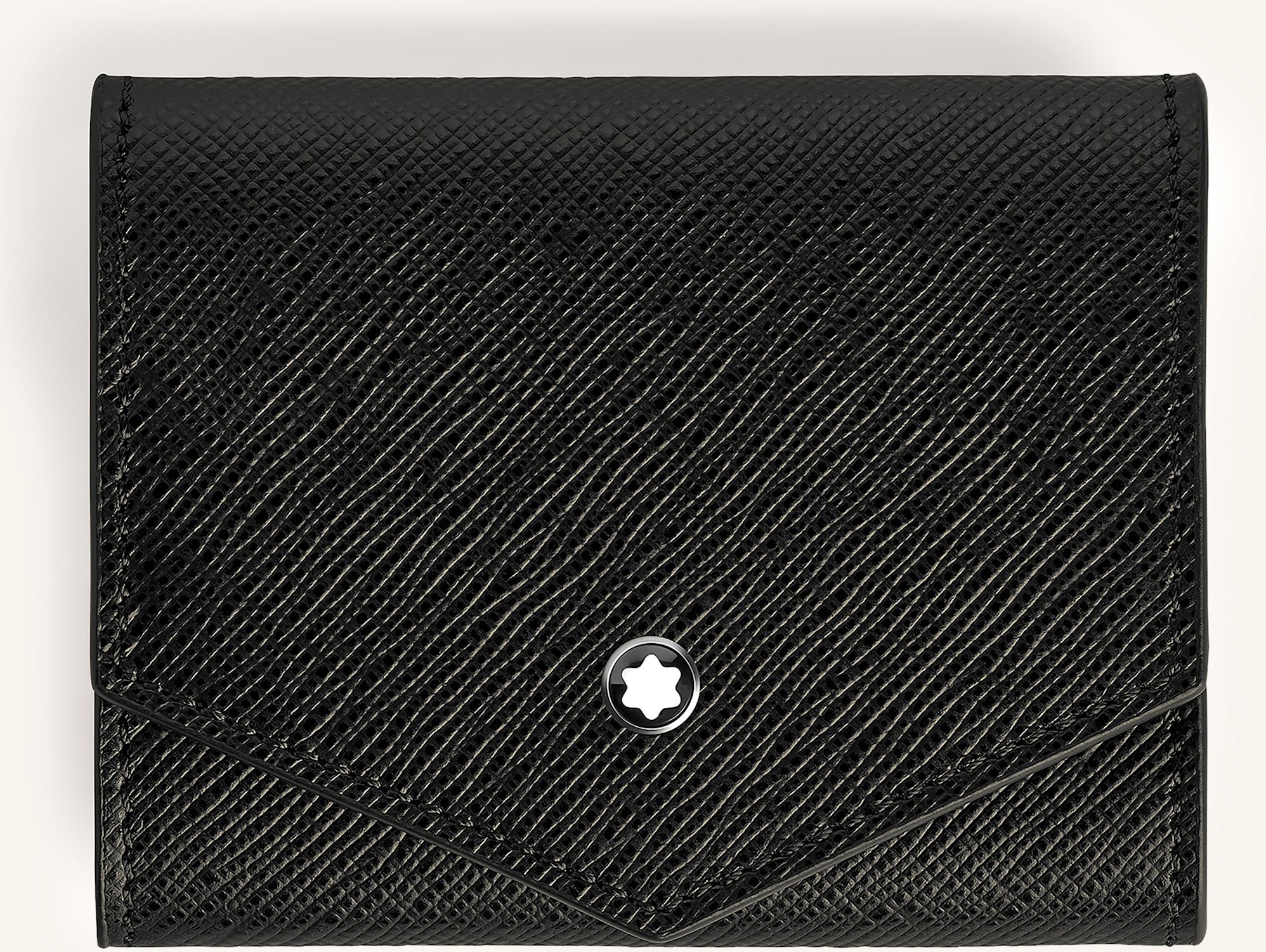 Montblanc Saffiano-Münzetui Sartorial schwarz