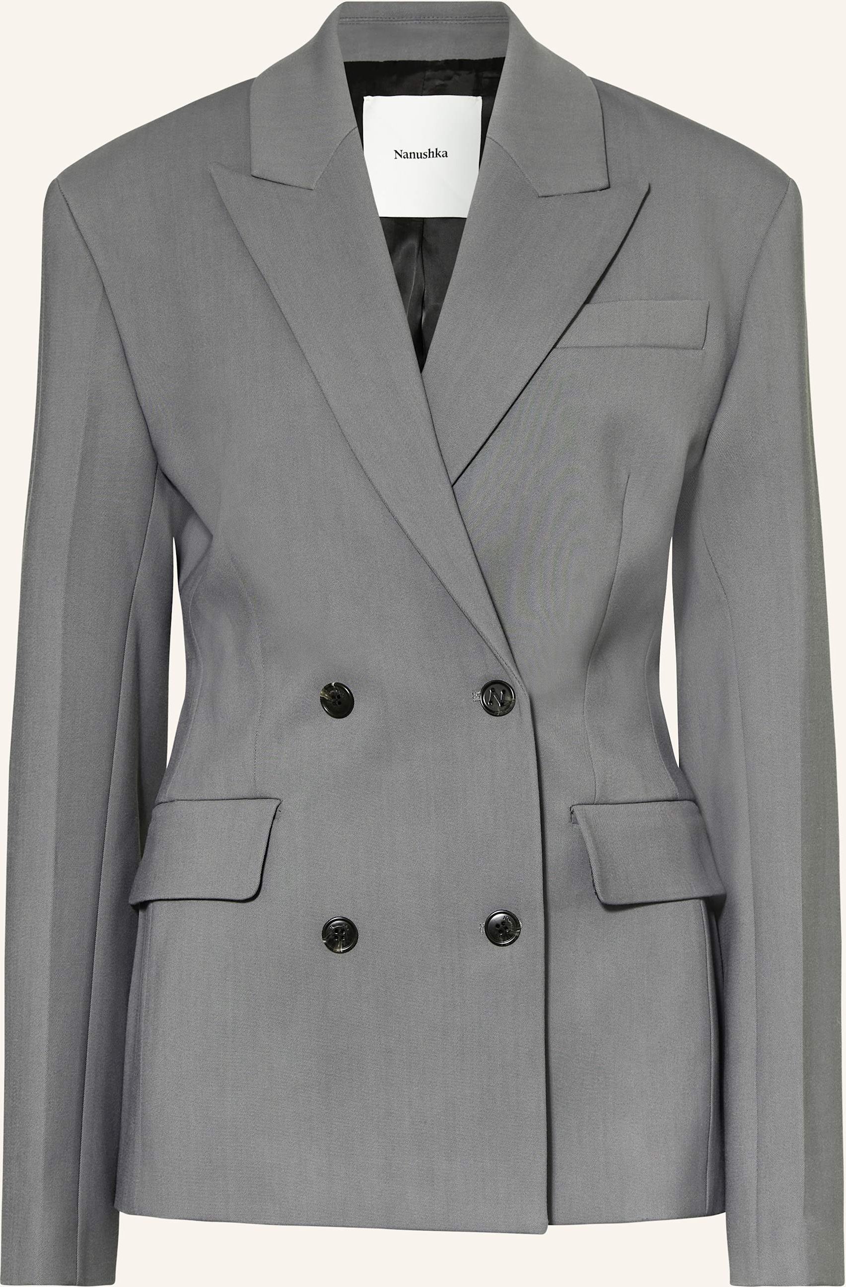 Nanushka Blazer Laane grau