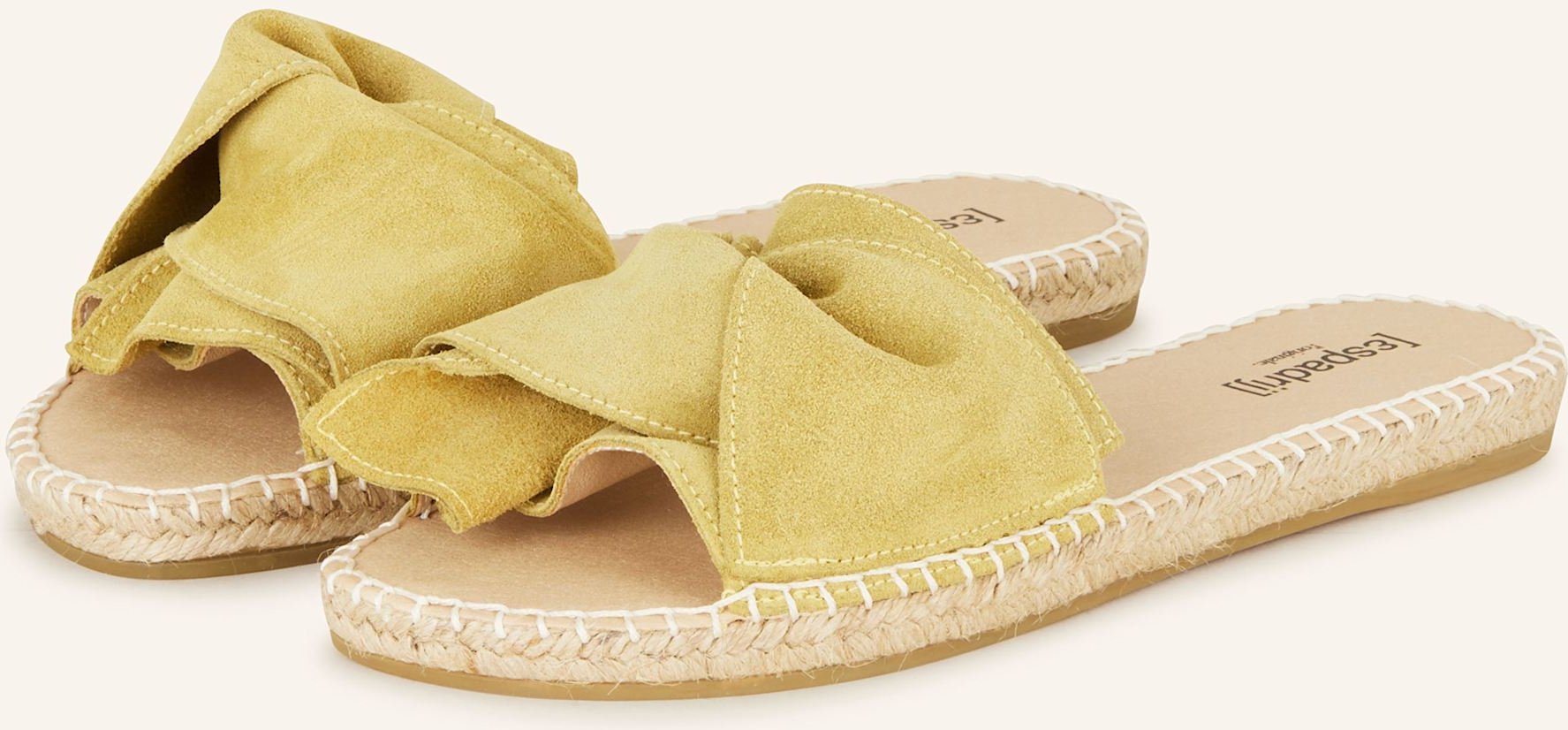 Espadrij L'originale Pantoletten gruen