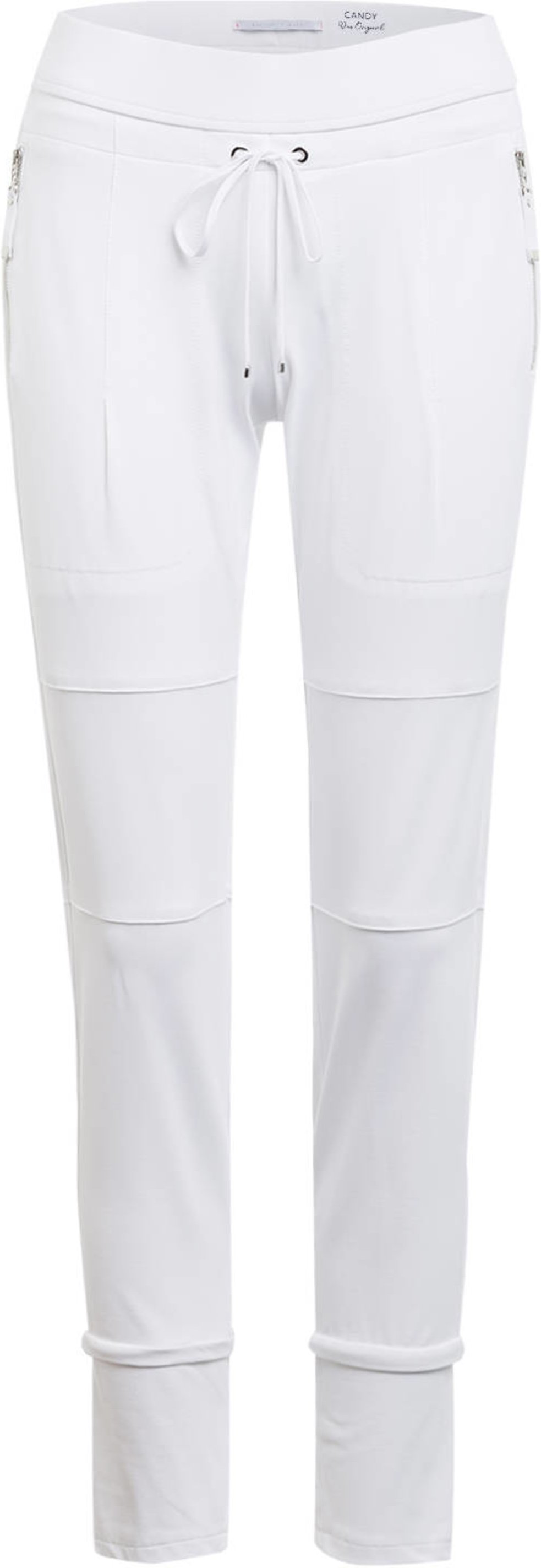 Thumbnail - Raffaello Rossi Hose Candy Im Jogging-Stil weiss