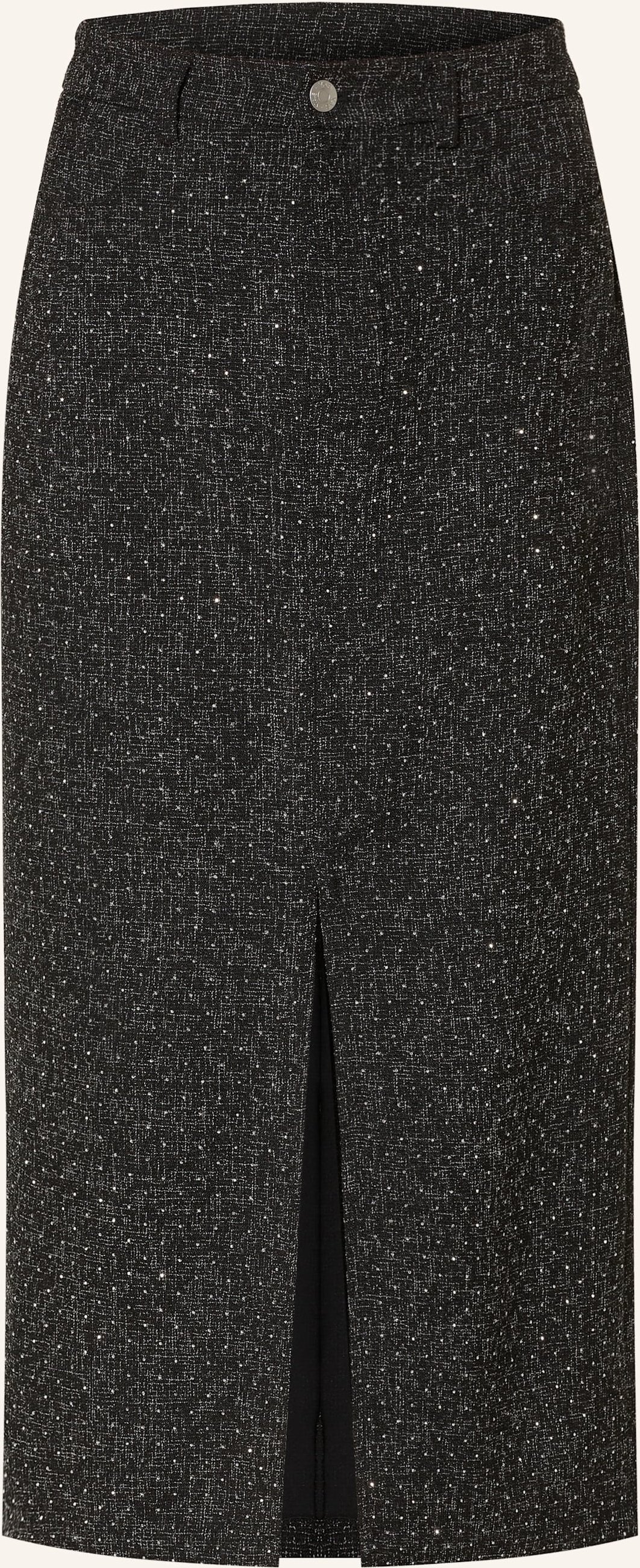 Y.A.S. Rock Mit Schmucksteinen schwarz