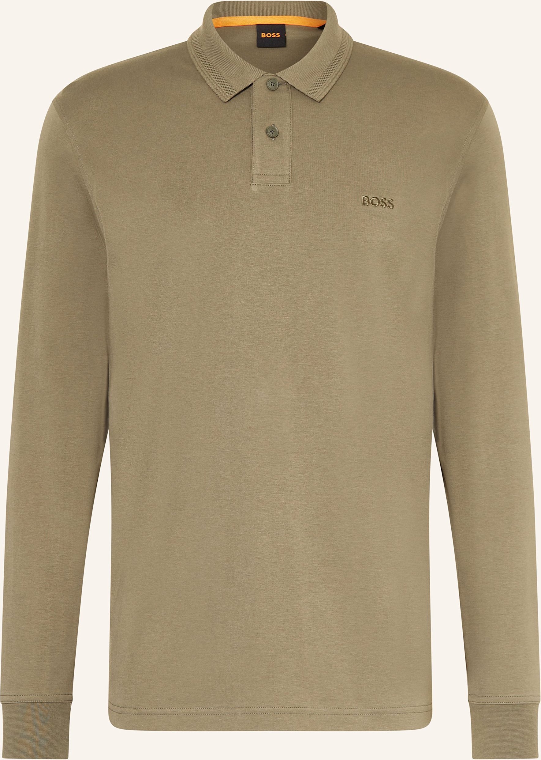 Boss Jersey-Poloshirt Pe gruen