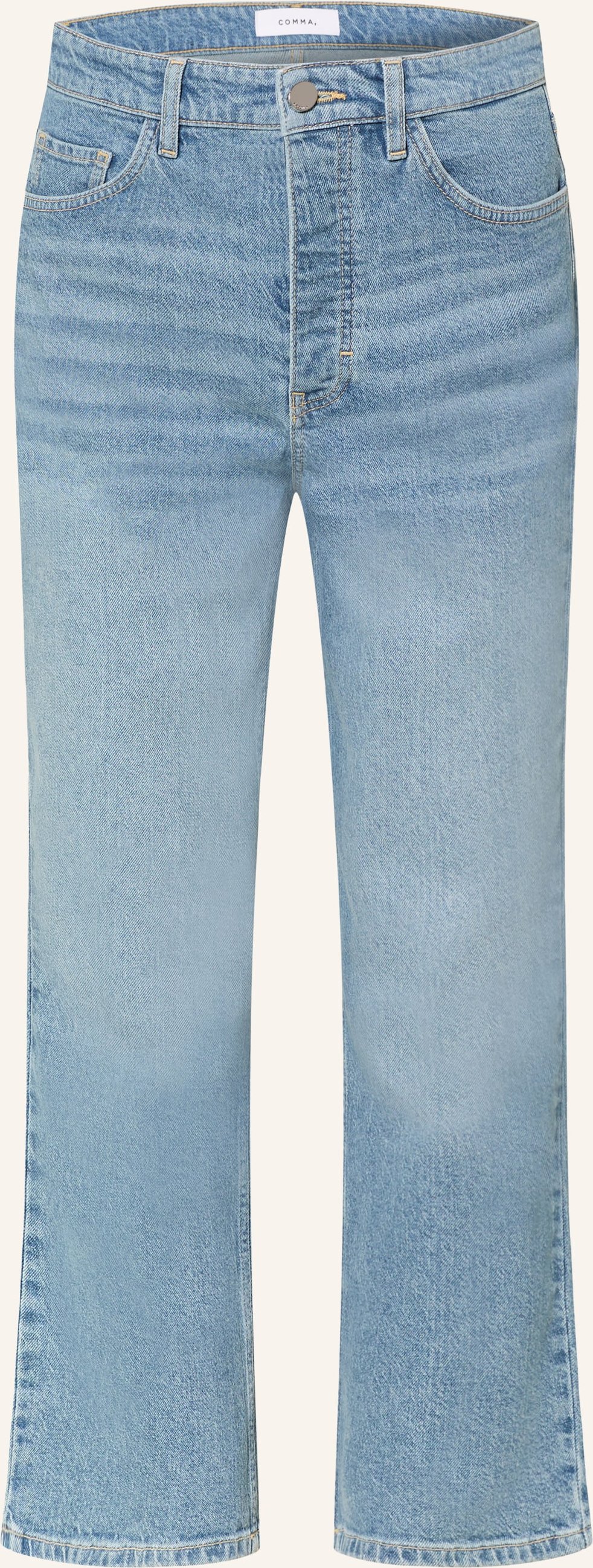 Thumbnail - Comma Straight Jeans blau