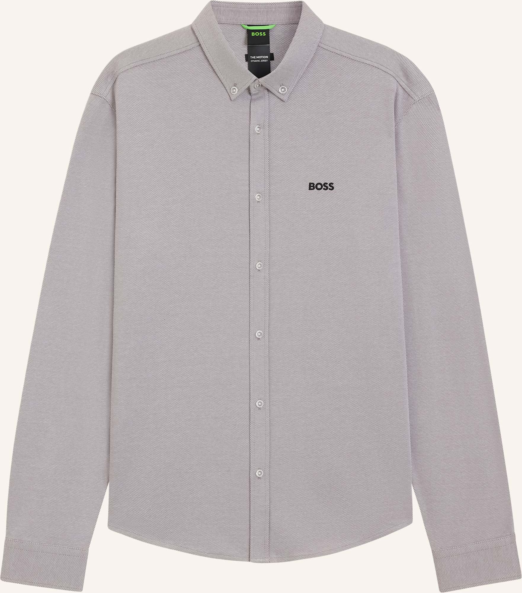 Boss Casual Hemd St_Motion L Regular Fit grau