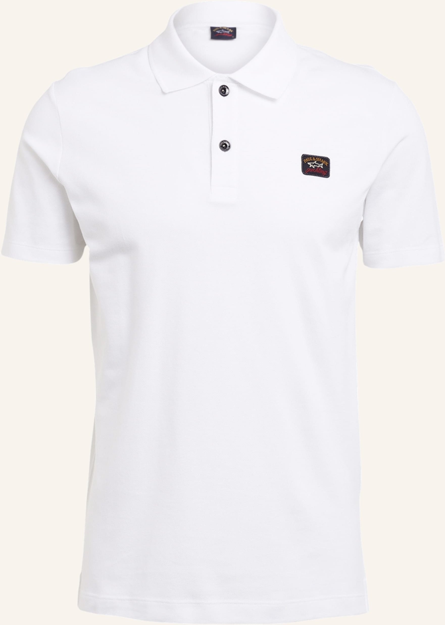 Paul & Shark Piqué-Poloshirt weiss