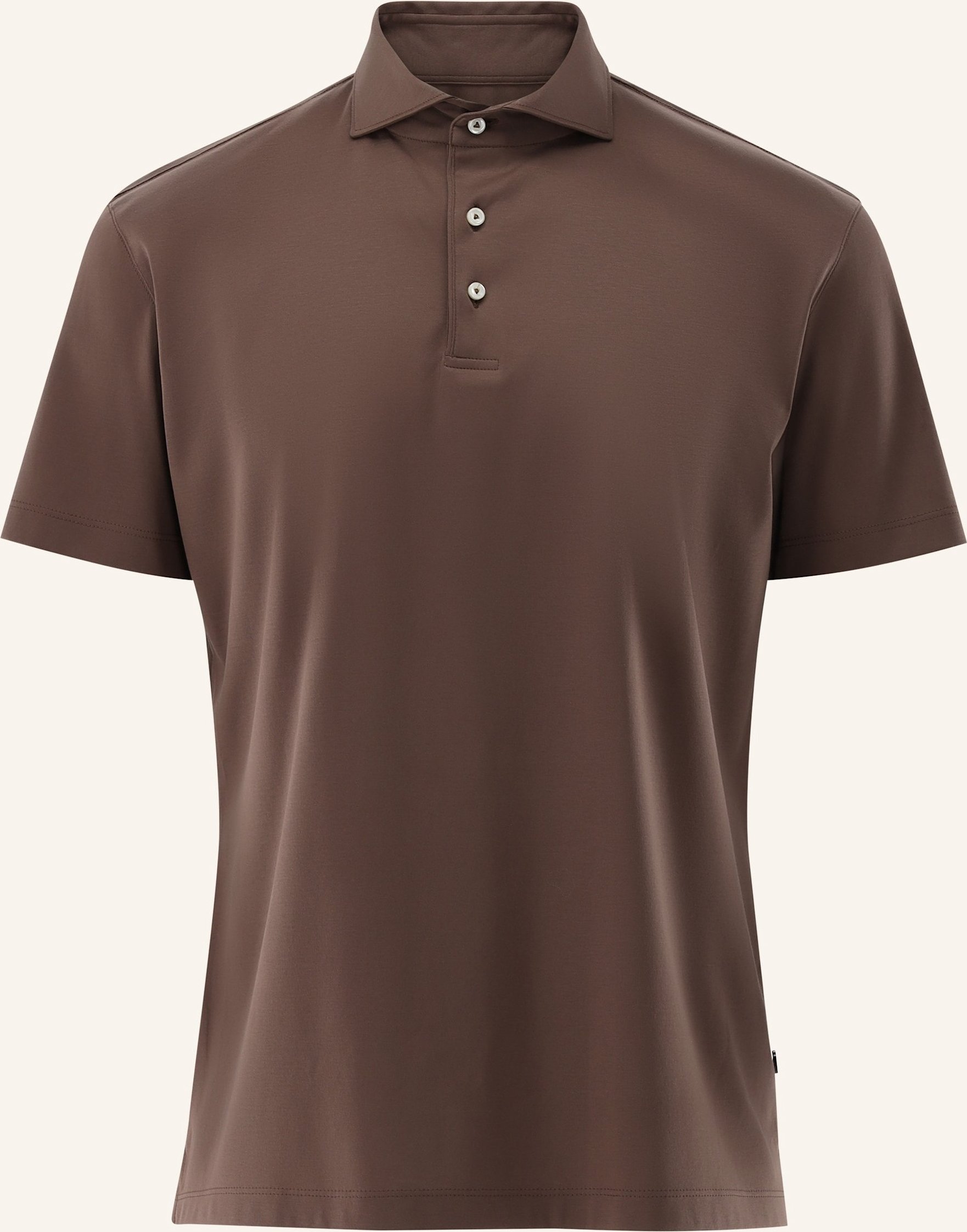 Van Laack Hemd Polo beige
