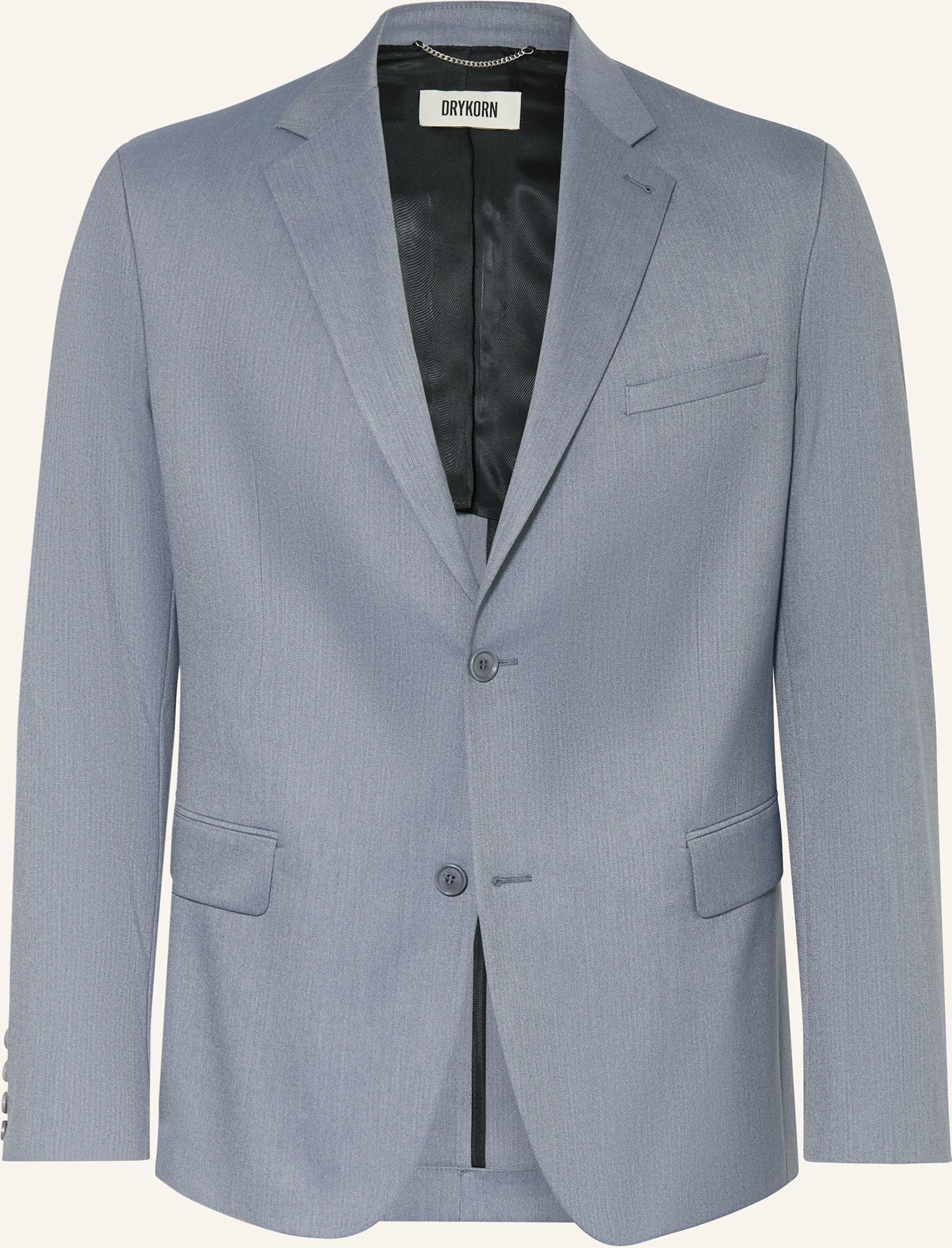 Drykorn Anzugsakko Yames Regular Fit blau
