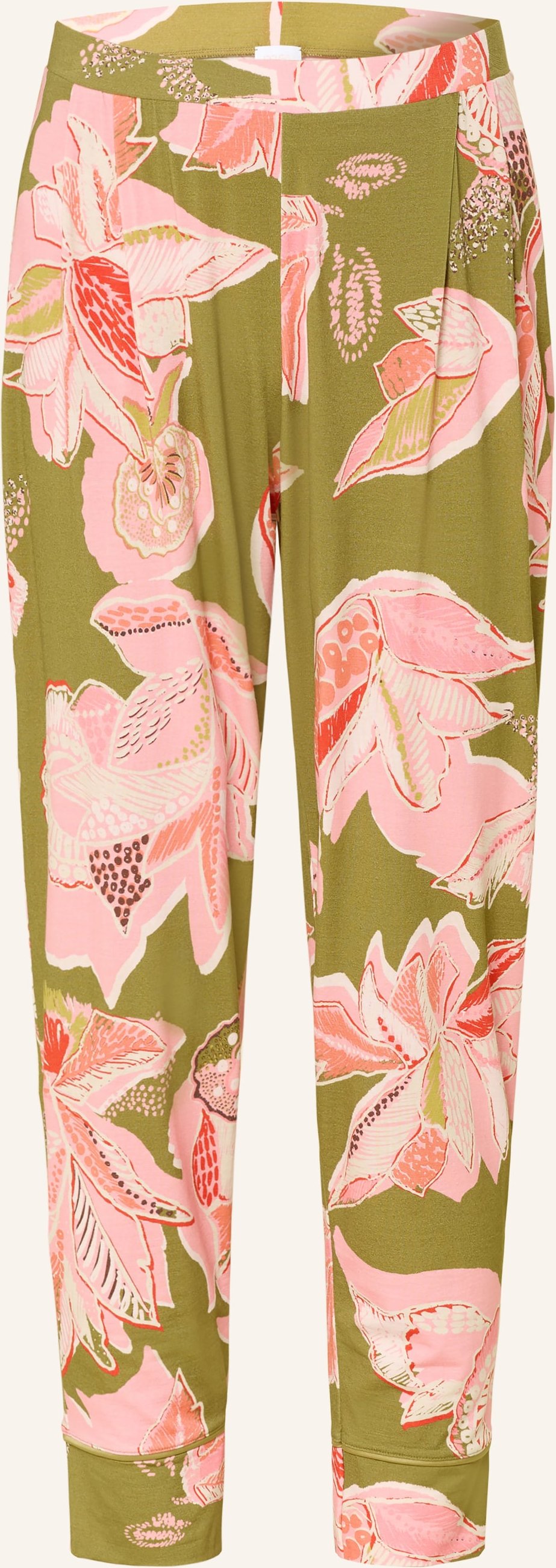 Mey Schlafhose Serie Flower Whirl gold