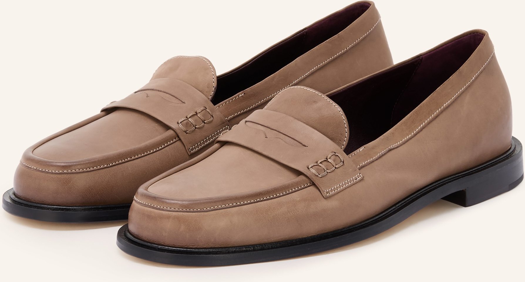 Pomme D'or Penny-Loafer Gender beige
