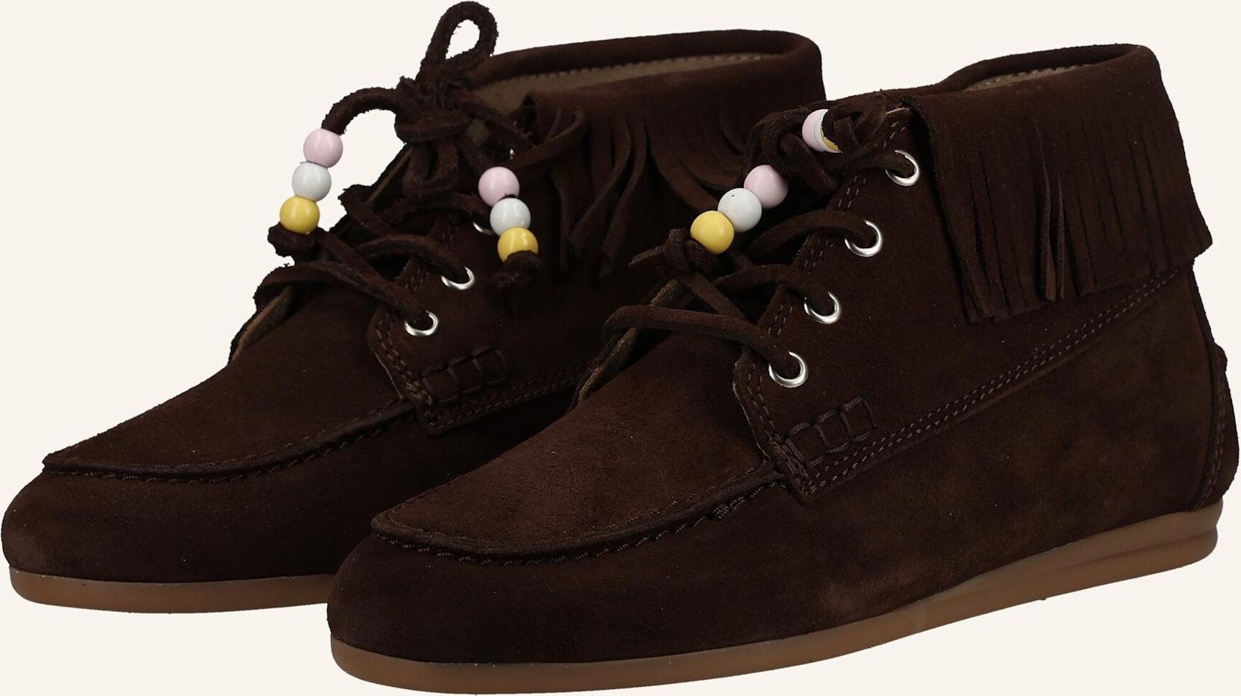 Pavement Stiefelette Marin Boots Fringle braun