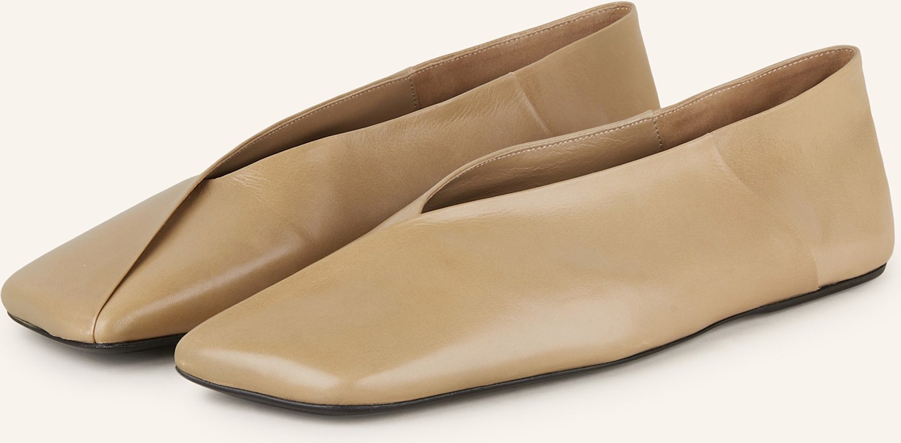 Jil Sander Ballerinas beige