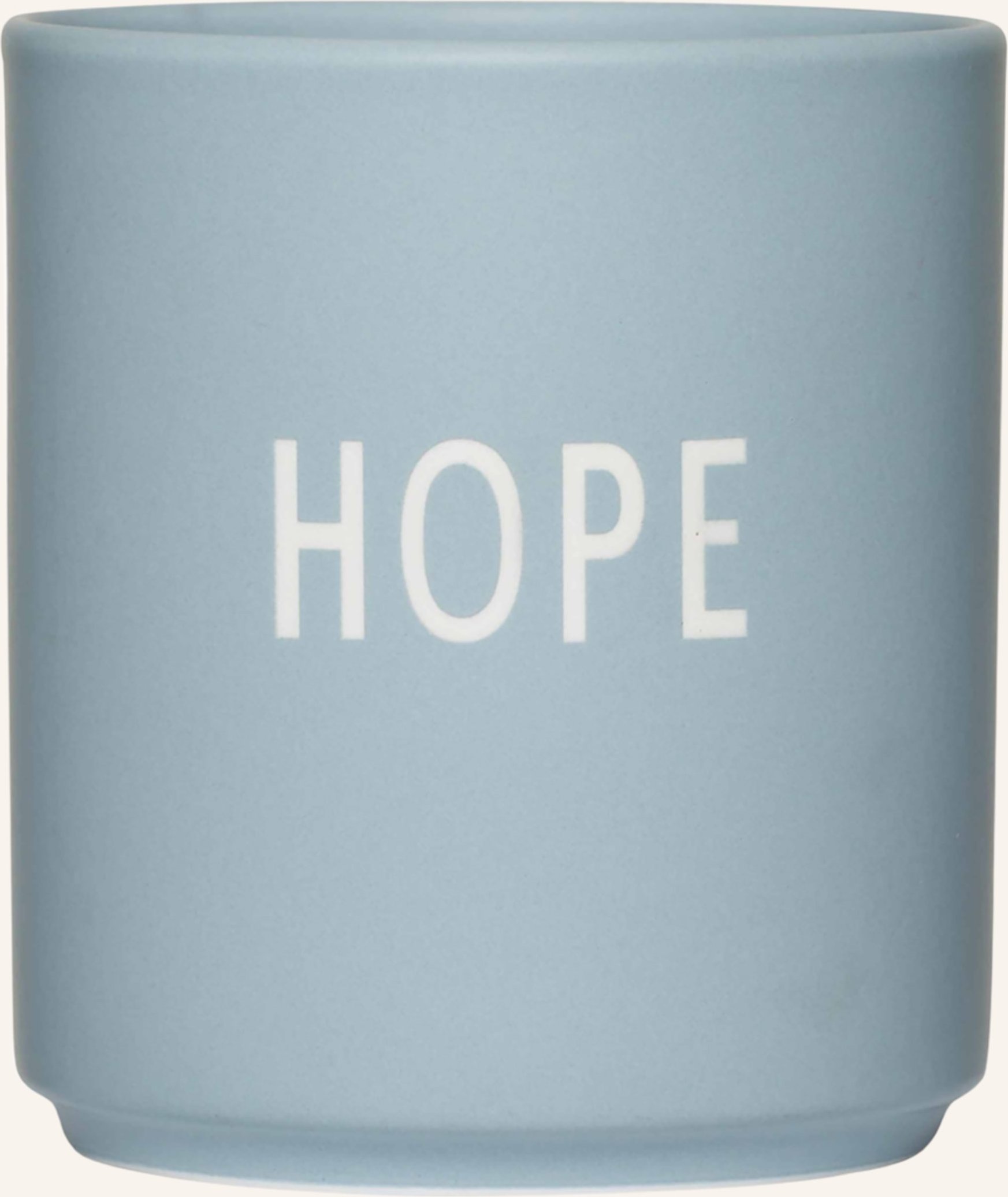 Design Letters Becher blau