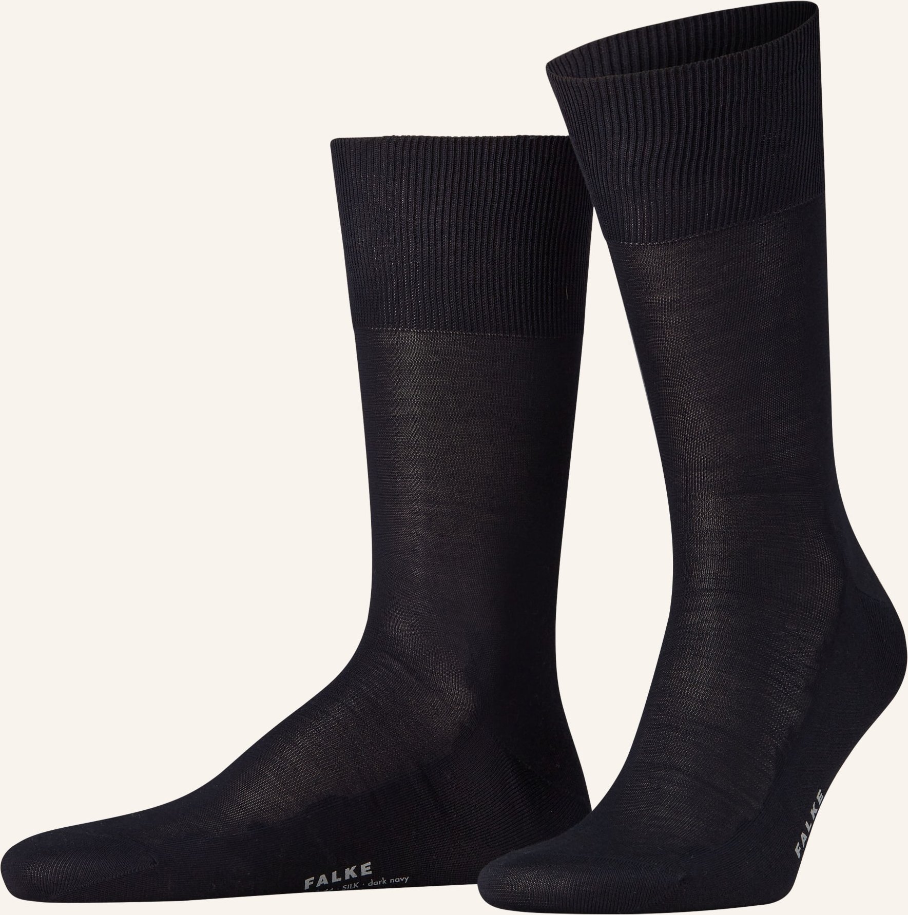 Thumbnail - Falke Socken Luxury No.4 Pure Silk Aus Seide blau